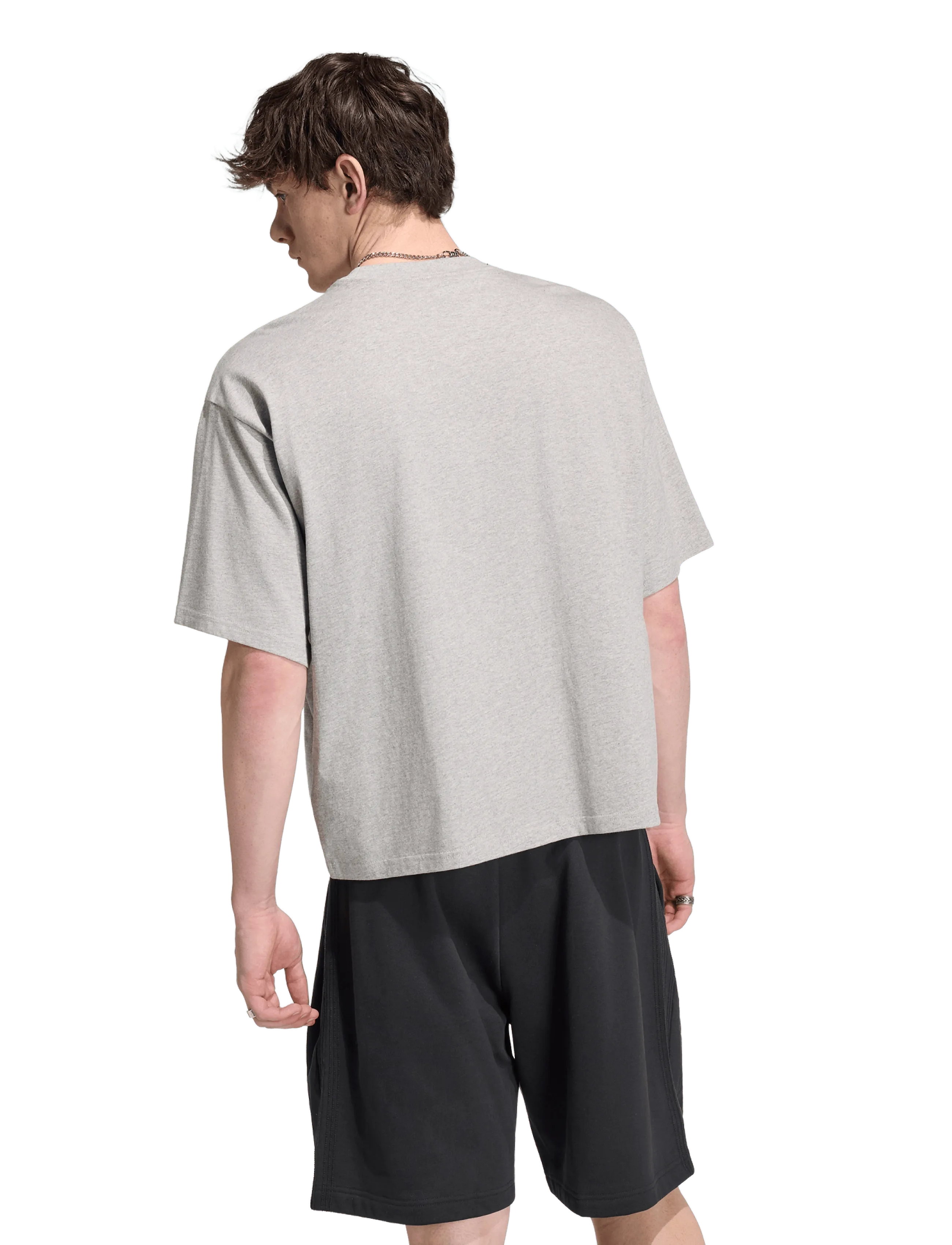 adidas Originals - ESS OS TEE - oberteile & t-shirts - mgreyh - 5