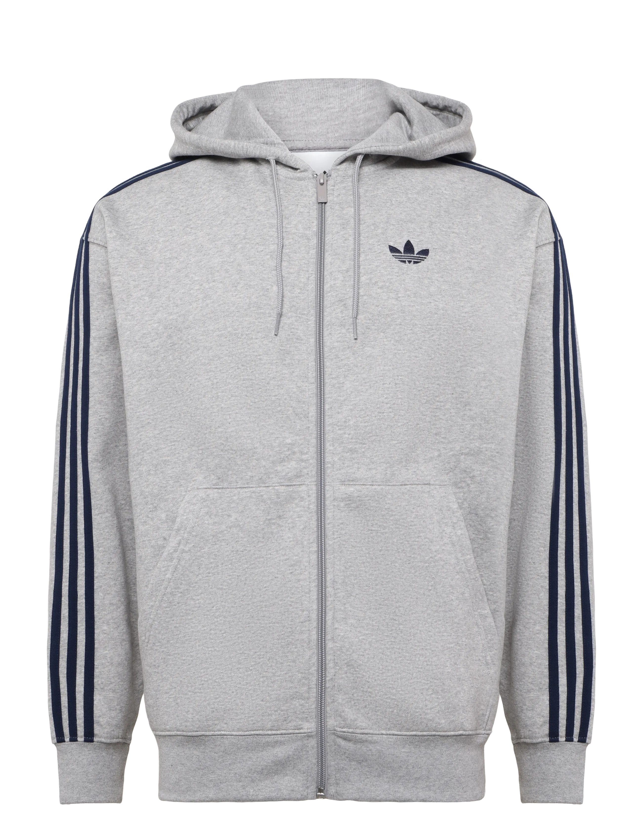 adidas Originals BAGGY FZ HOODIE - Nowosci - MGREYH/NINDIG / grey
