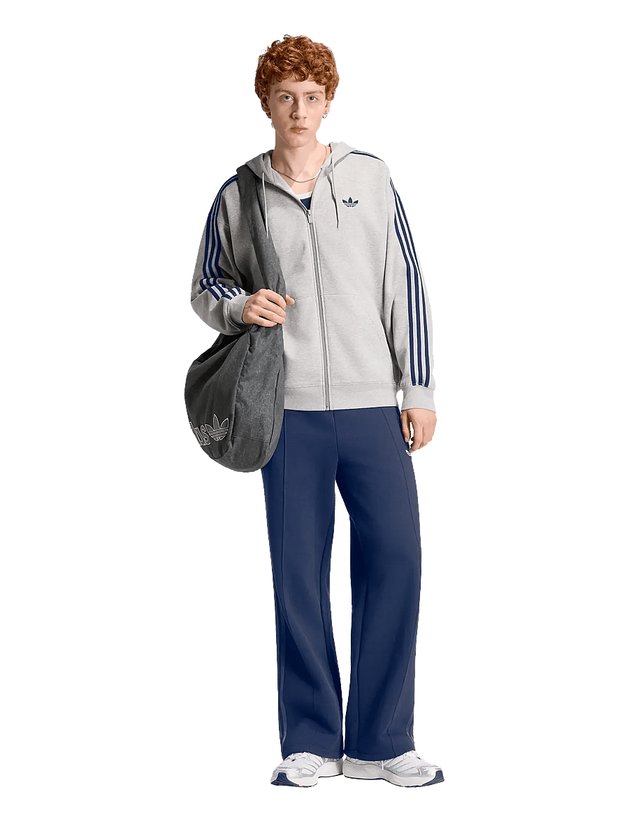 adidas Originals - BAGGY FZ HOODIE - sweatshirts - mgreyh/nindig - 0