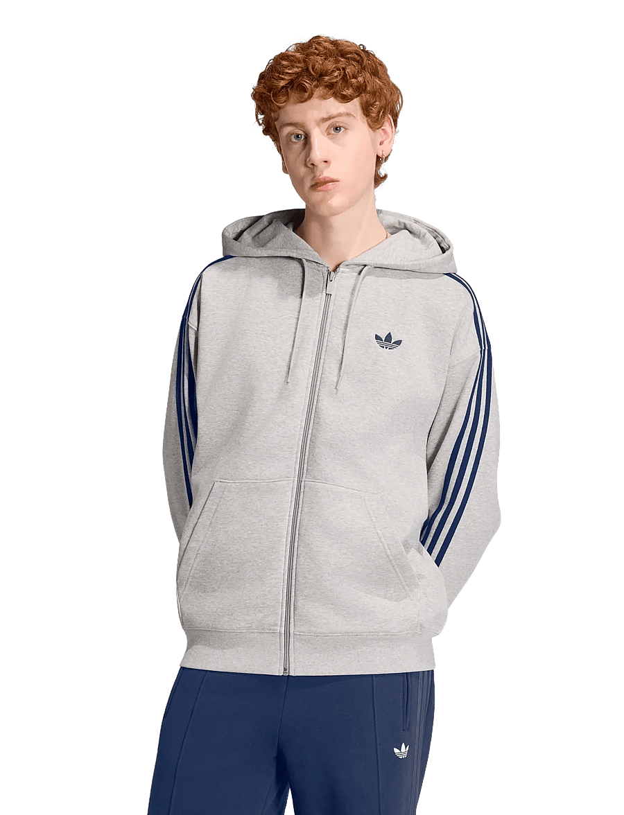 adidas Originals - BAGGY FZ HOODIE - sweatshirts - mgreyh/nindig - 3