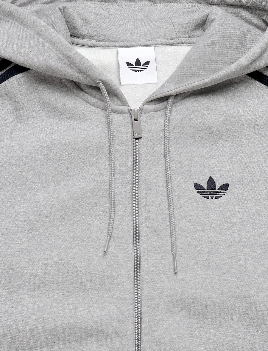 adidas Originals - BAGGY FZ HOODIE - overdele - mgreyh/nindig - 2