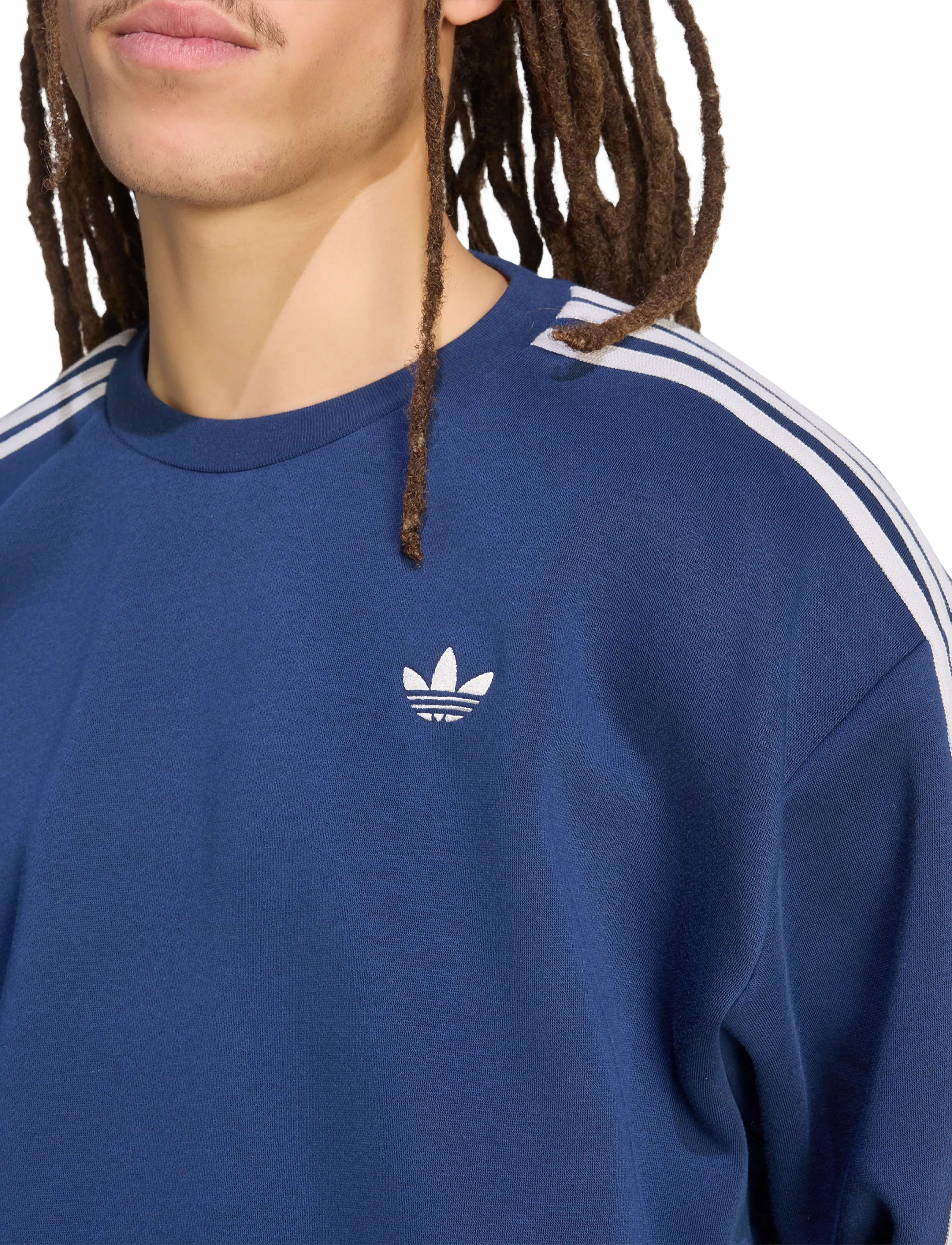 adidas Originals - 3S CREW - alussärgid - nindig/gretwo - 4