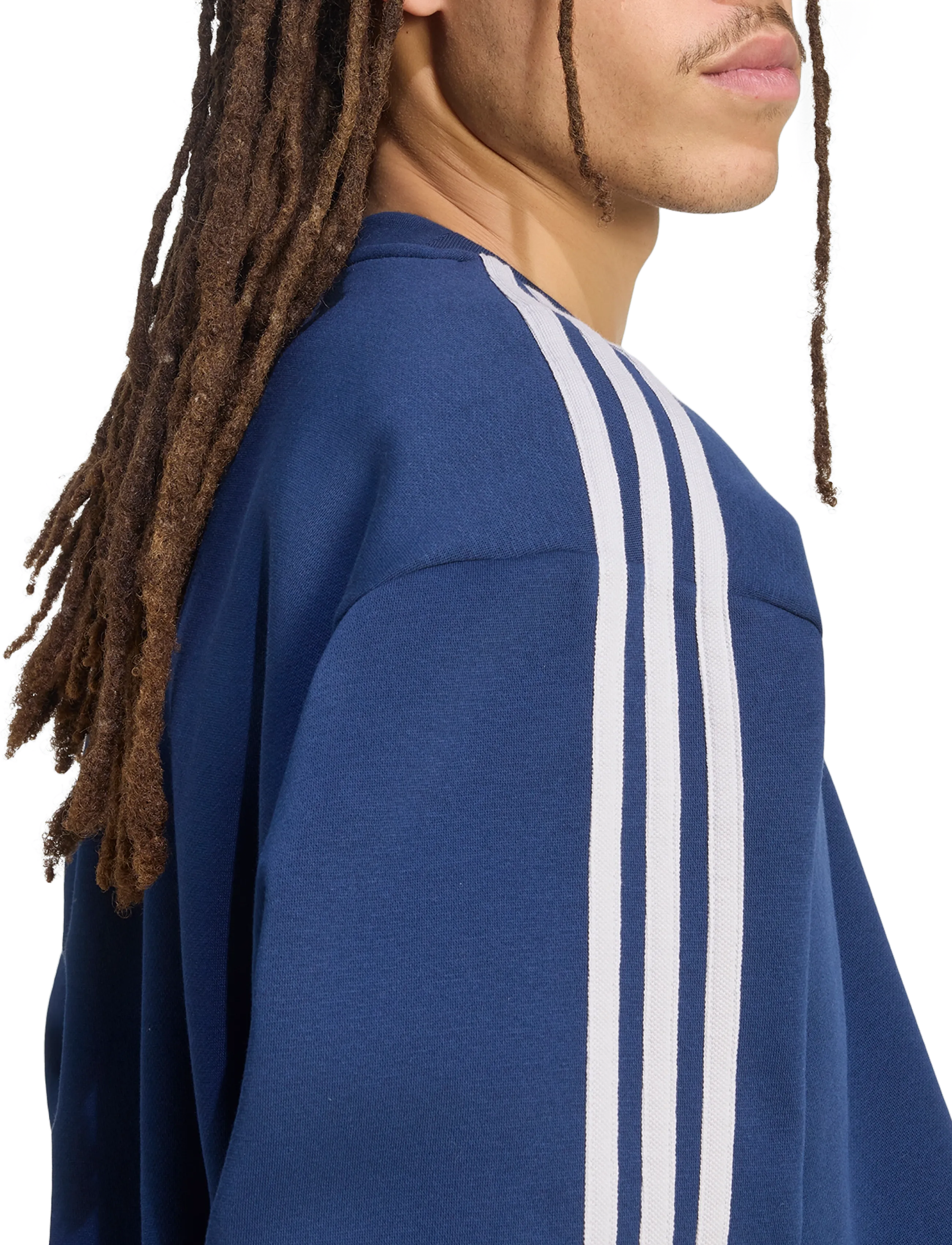 adidas Originals - 3S CREW - alussärgid - nindig/gretwo - 5