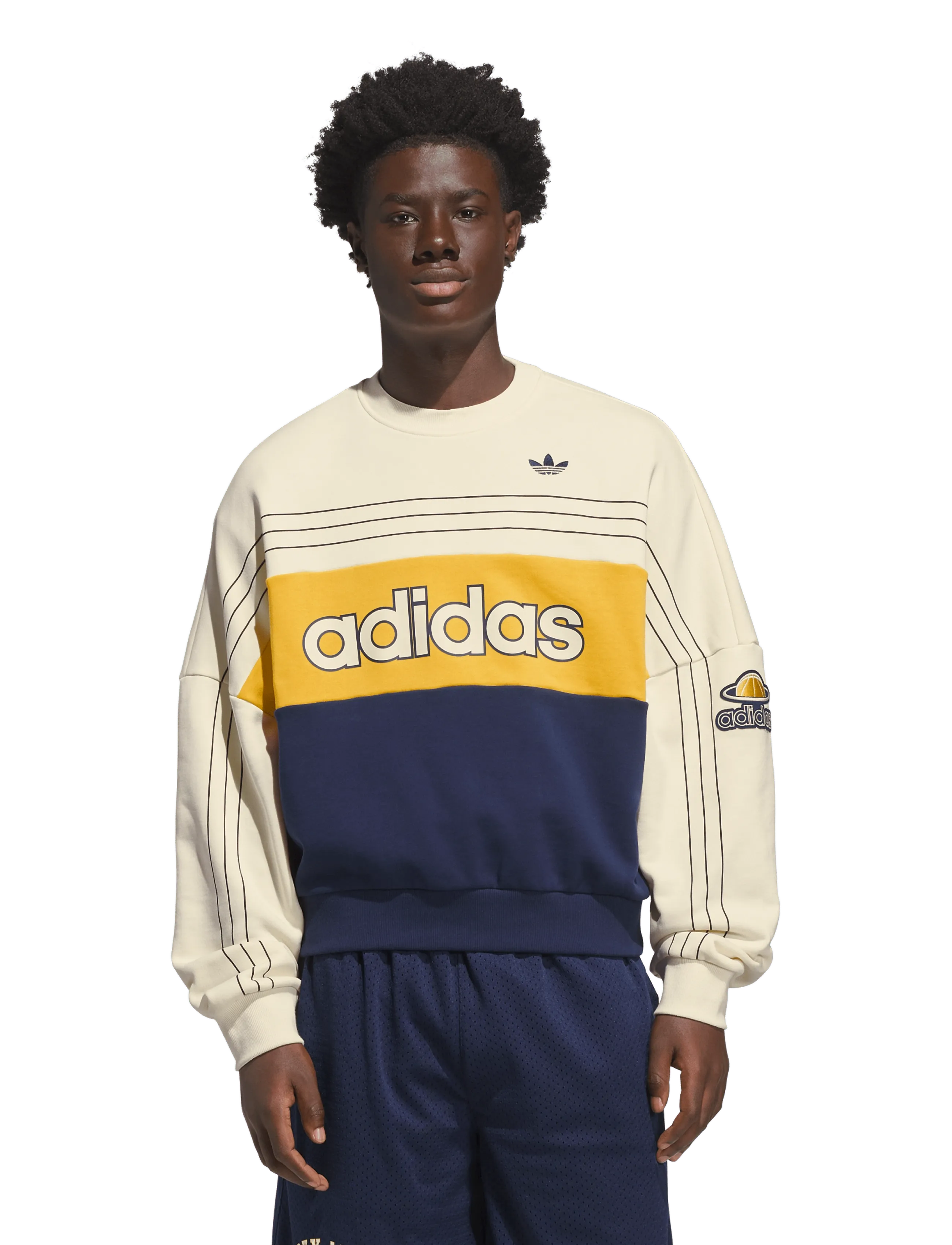 adidas Originals - VARSITY CREW - crewht - 4