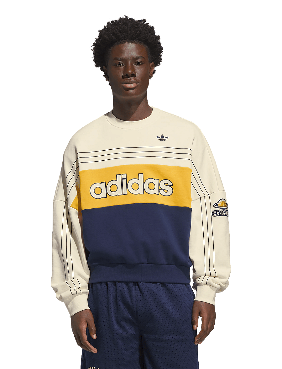 adidas Originals - VARSITY CREW - sweatshirts - crewht - 4