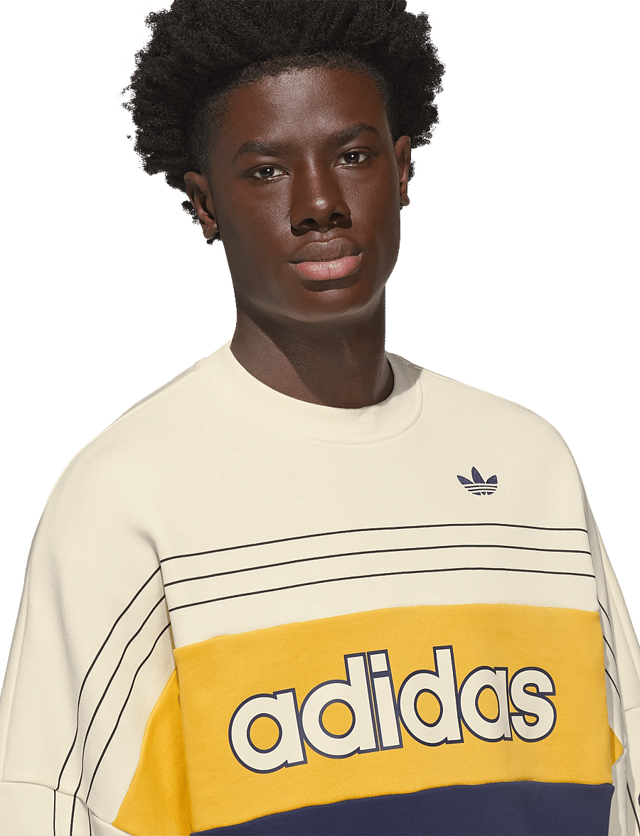 adidas Originals - VARSITY CREW - sweatshirts - crewht - 5