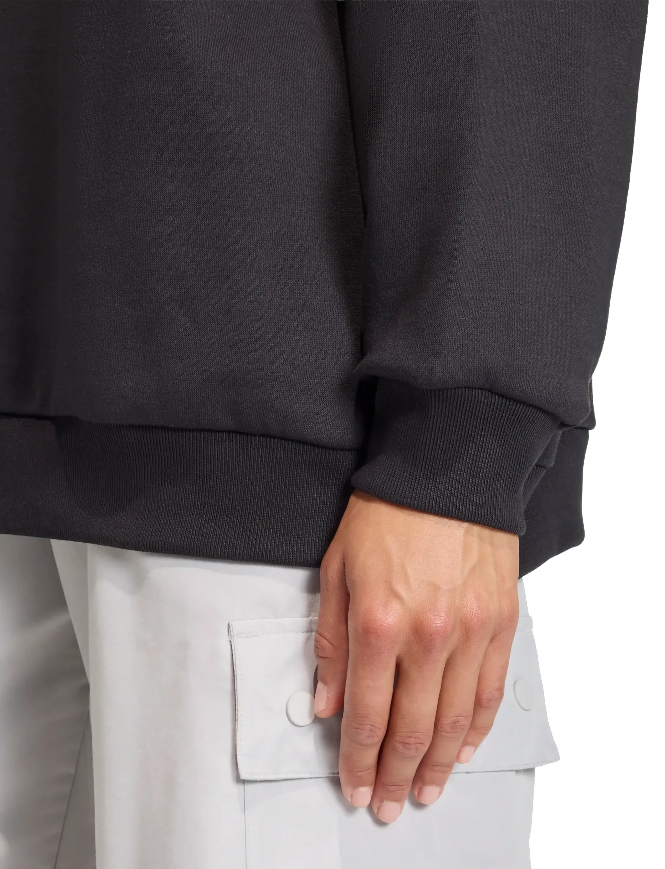 adidas Originals - ESS HZ SWEAT - overdele - black - 5