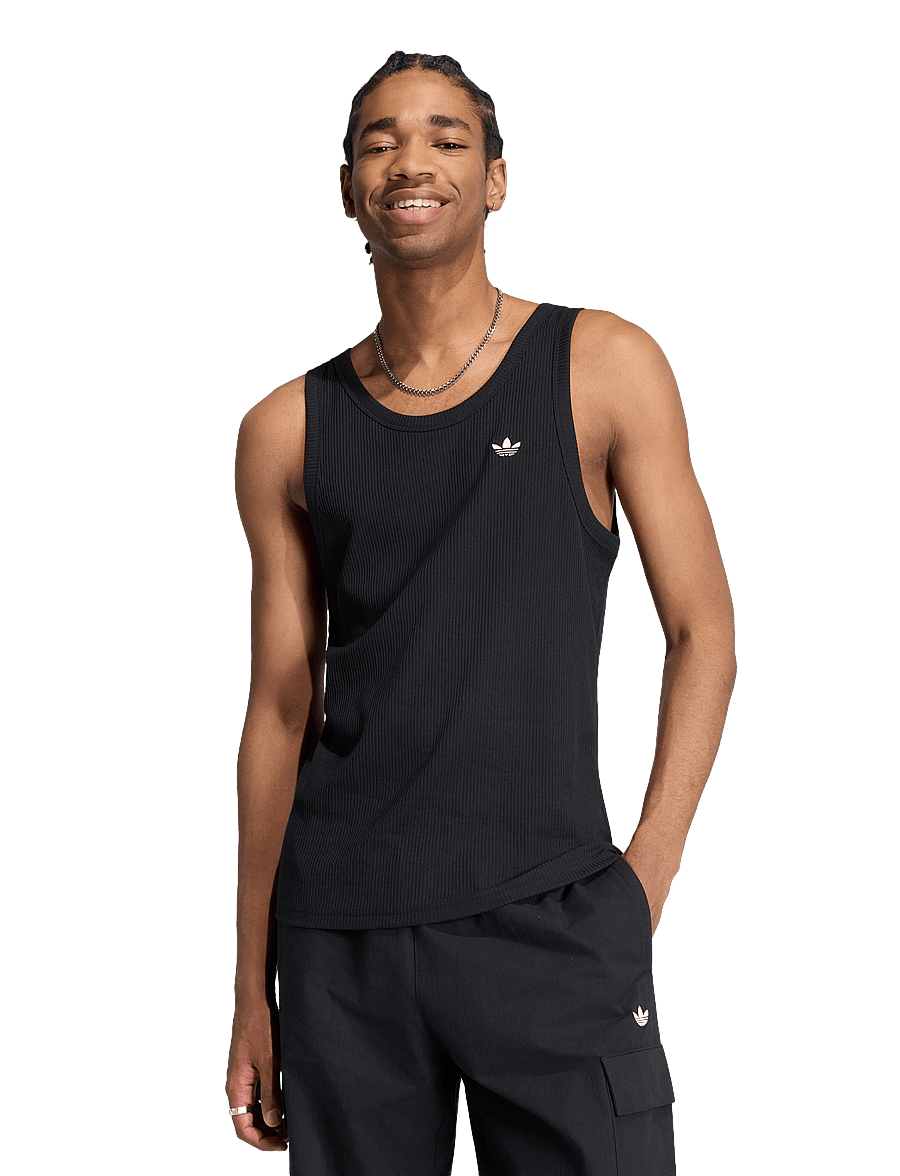 adidas Originals - ESS TANK - Õlapaeltega pluusid - black - 3