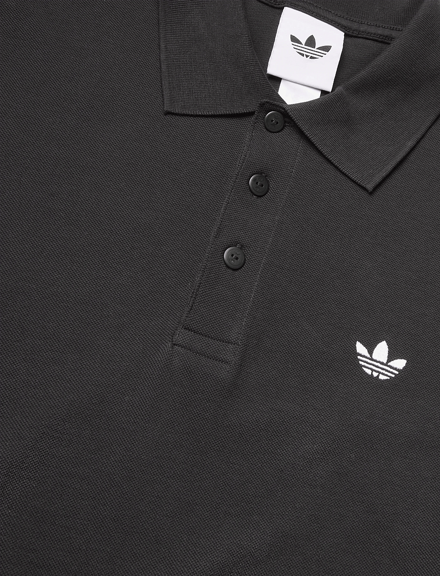 adidas Originals - ESS POLO TEE - oberteile & t-shirts - black - 2