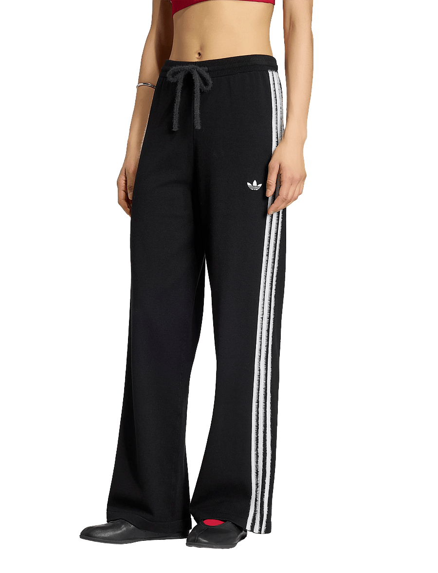 adidas Originals - KNIT Firebird TP - training pants - black/white - 0