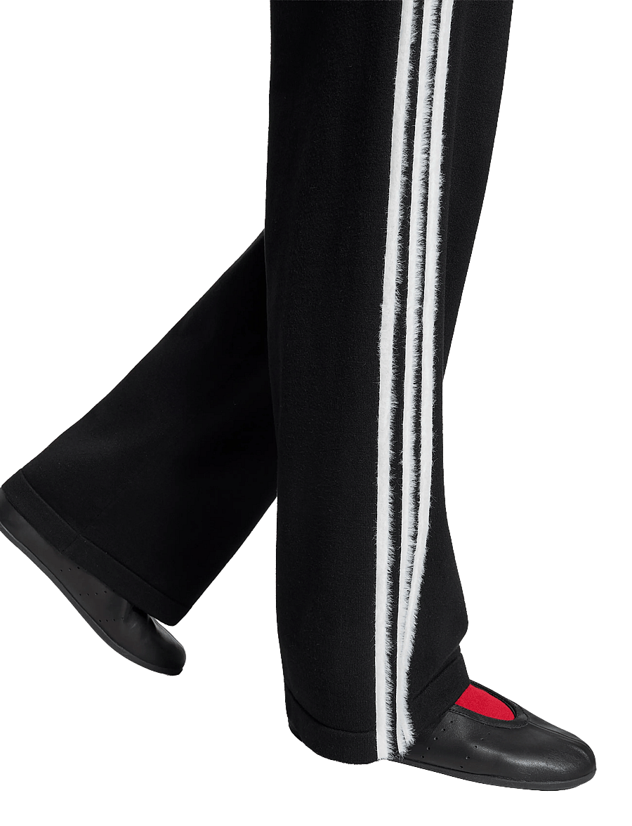 adidas Originals - KNIT Firebird TP - training pants - black/white - 5