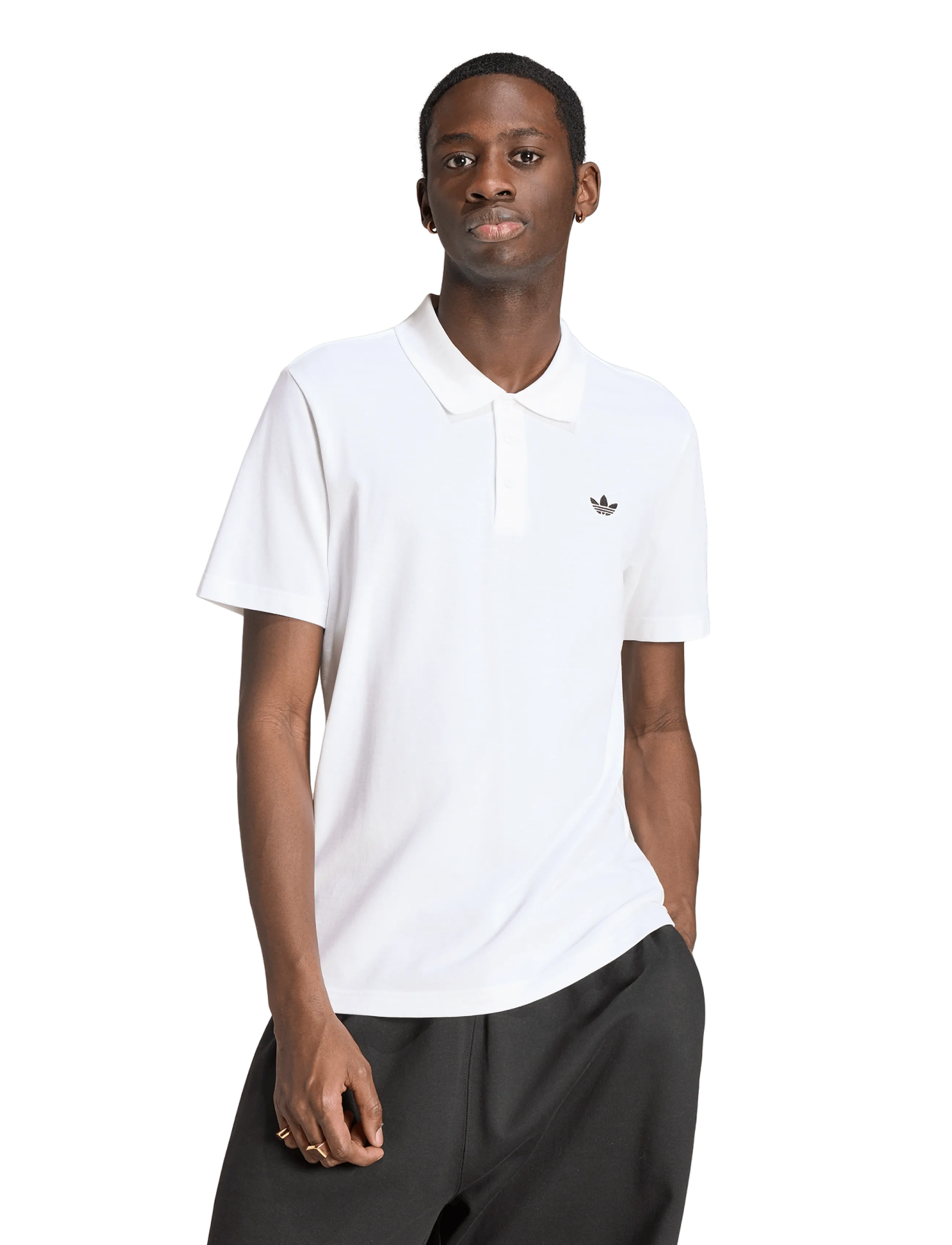adidas Originals Ess Polo Tee, Polo T-shirt, Hvid, Str: XS