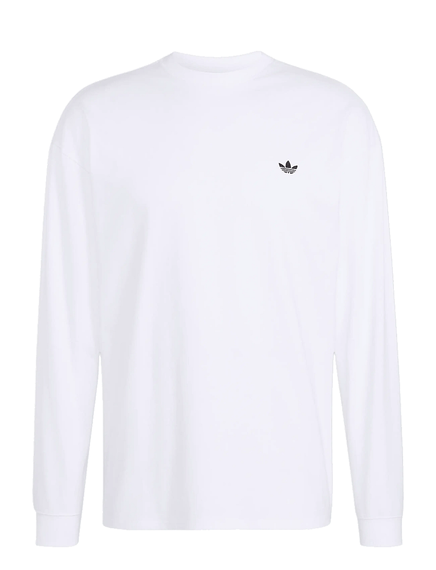 adidas Originals - ESS LS TEE - toppe & t-shirts - white - 1