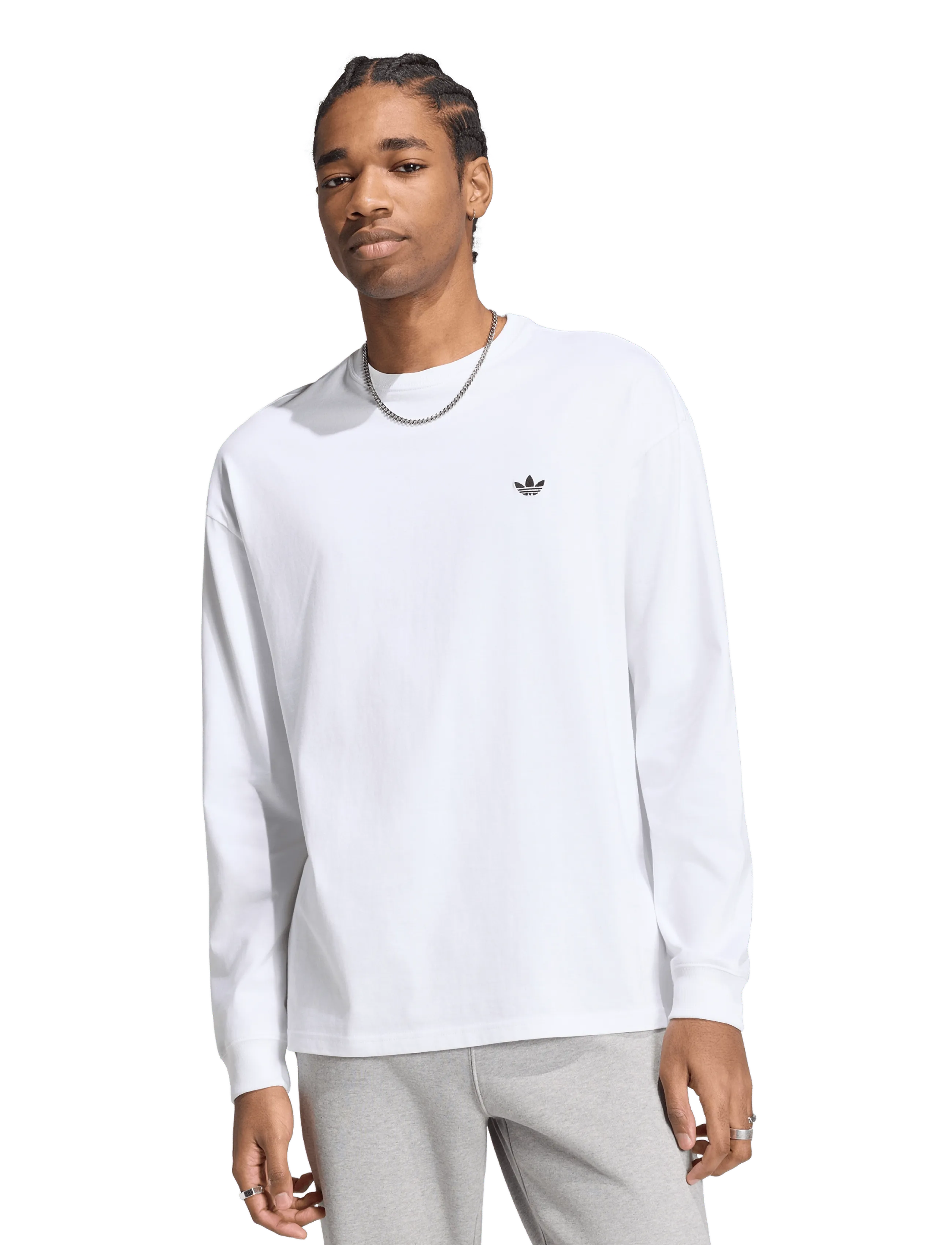 adidas Originals - ESS LS TEE - white - 2