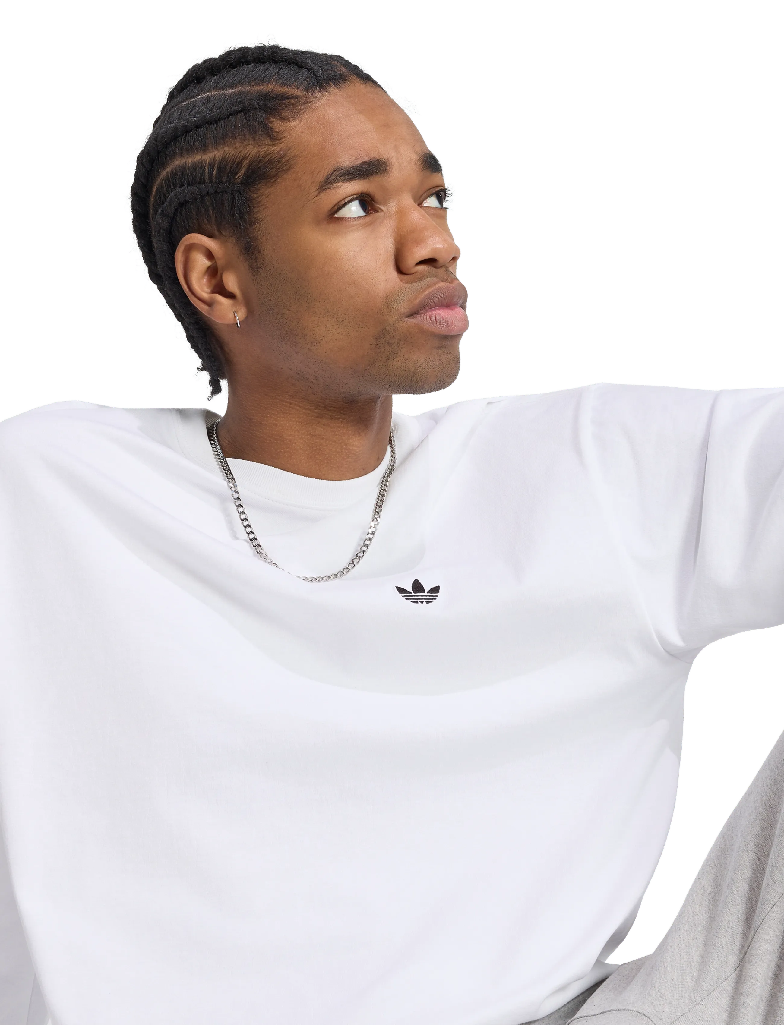 adidas Originals - ESS LS TEE - white - 3