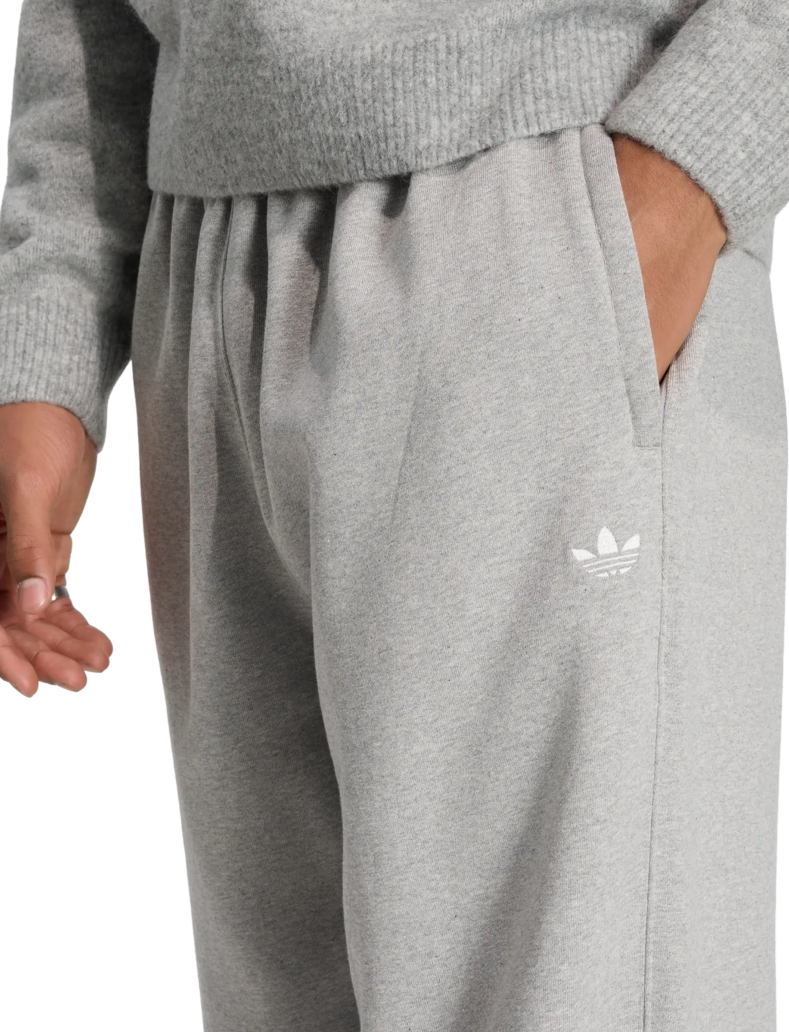 adidas Originals - ESS LOOSE PT - herbstersparnisse - mgreyh - 4