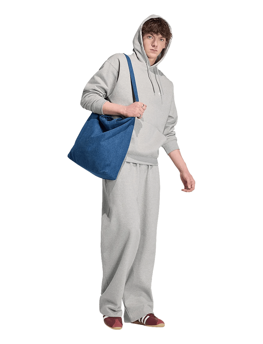 adidas Originals - ESS LOOSE HD - overdele - mgreyh - 0