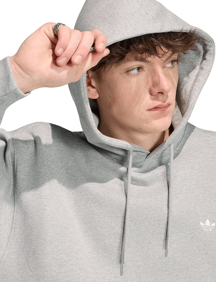 adidas Originals - ESS LOOSE HD - overdele - mgreyh - 4