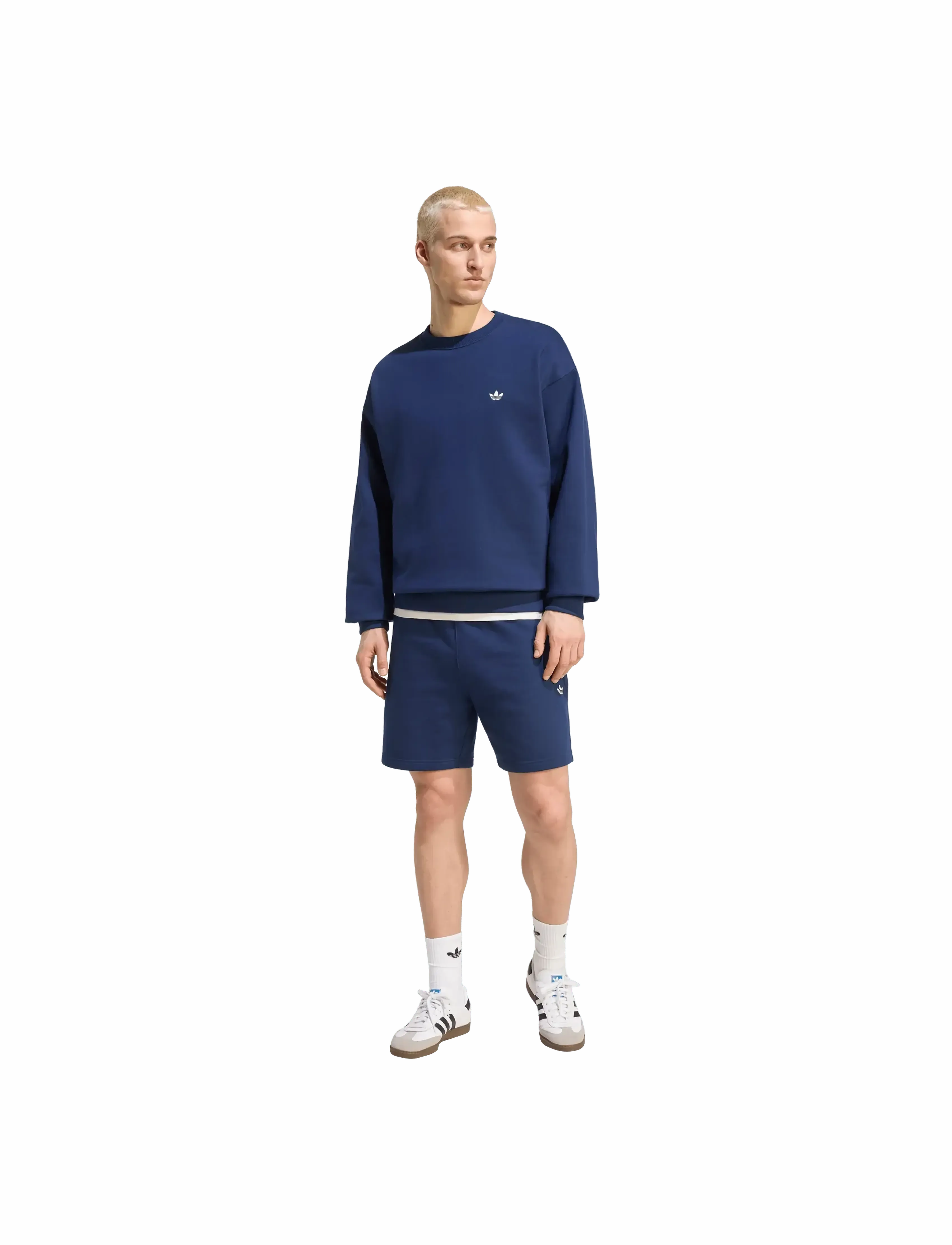 adidas Originals ESS LOOSE CREW - Sweatshirts & Hoodies - NINDIG / navy