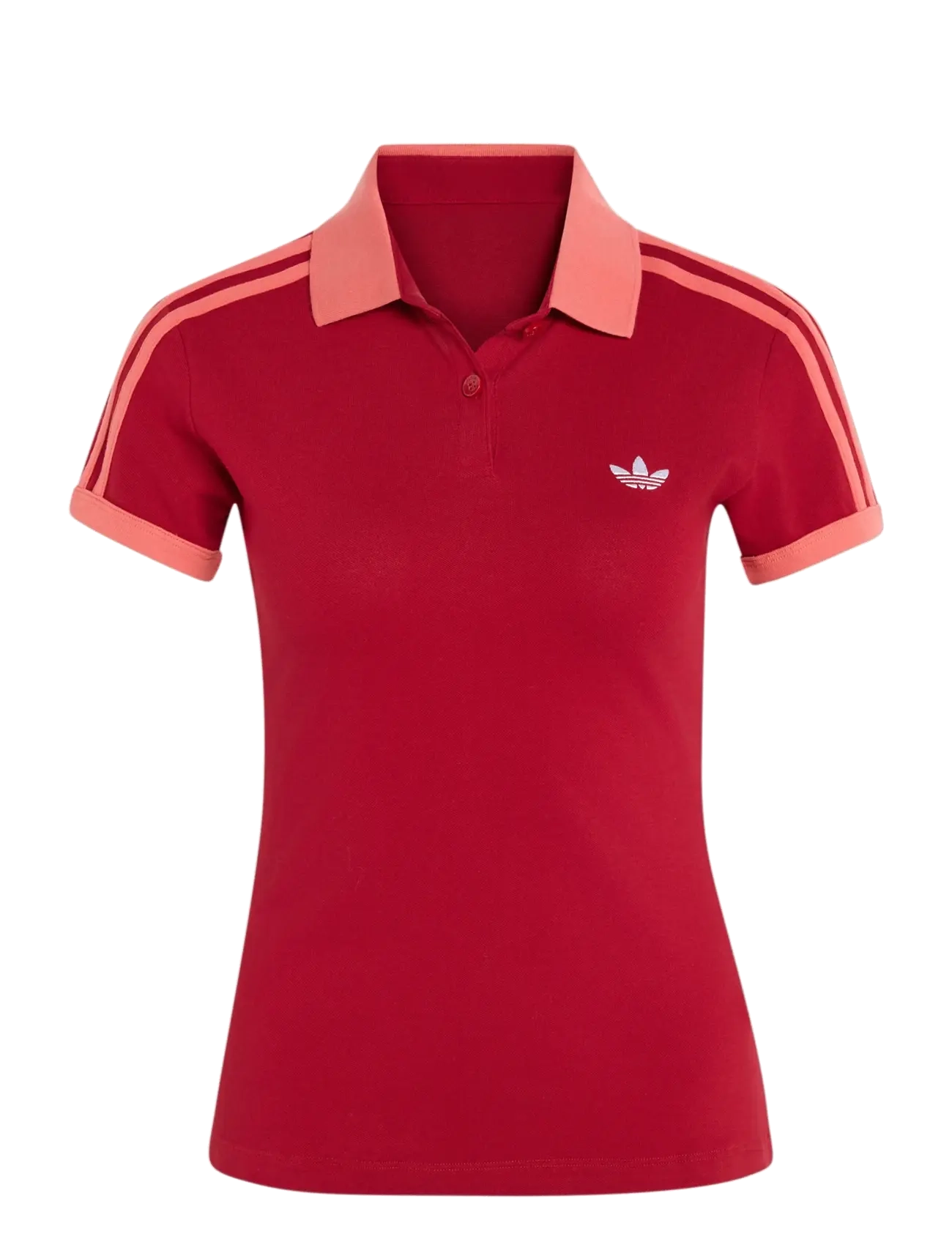 adidas Originals 3S POLO - Bestsellere Sport - TMVIRE/PRELSC / red