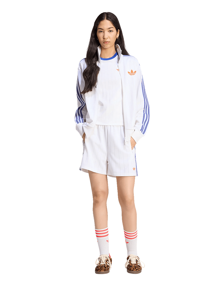 adidas Originals - Firebird SHORTS - underdele - white/orange/boblue - 4