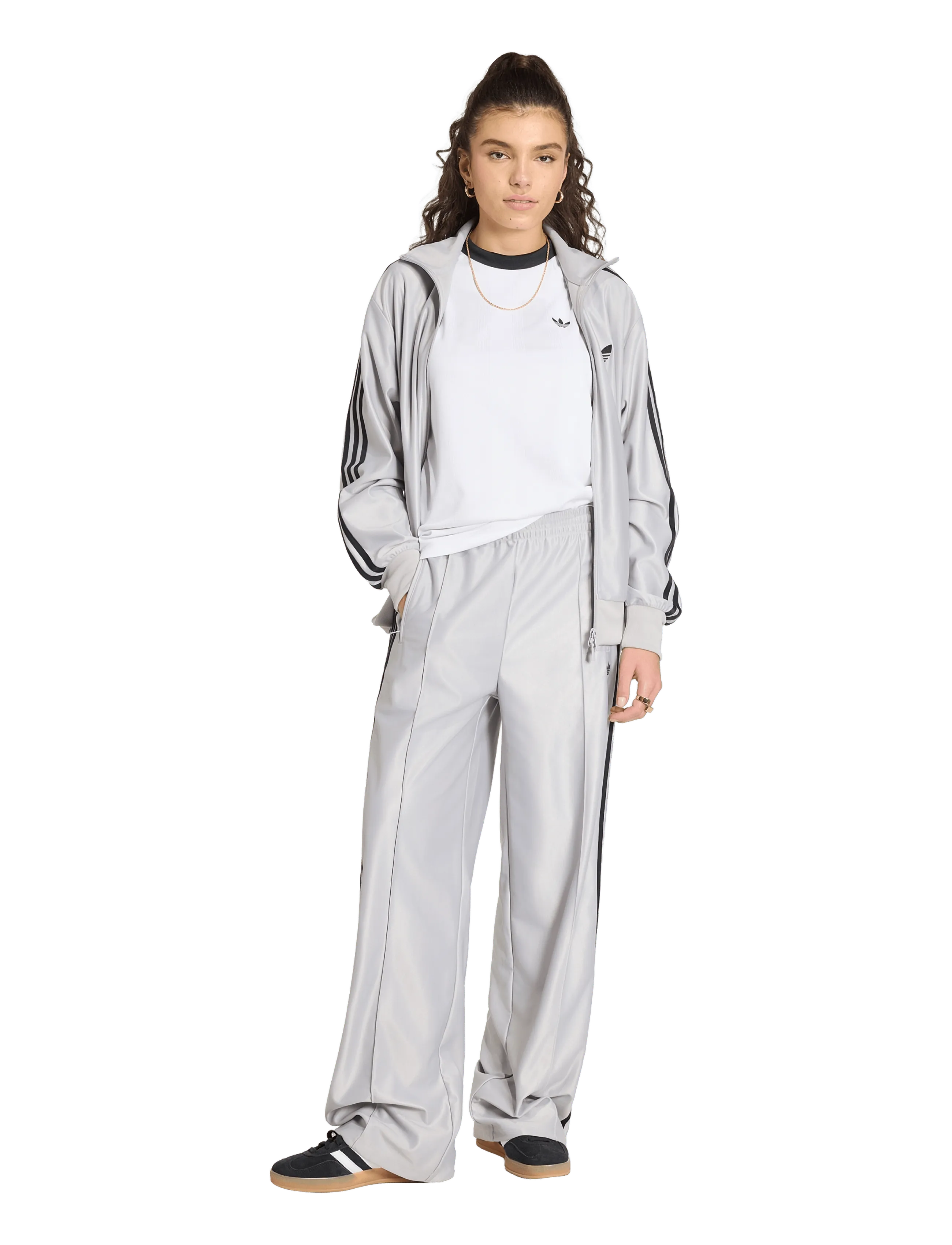 adidas Originals - Firebird LOOSE TP - casual - gretwo/black - 2