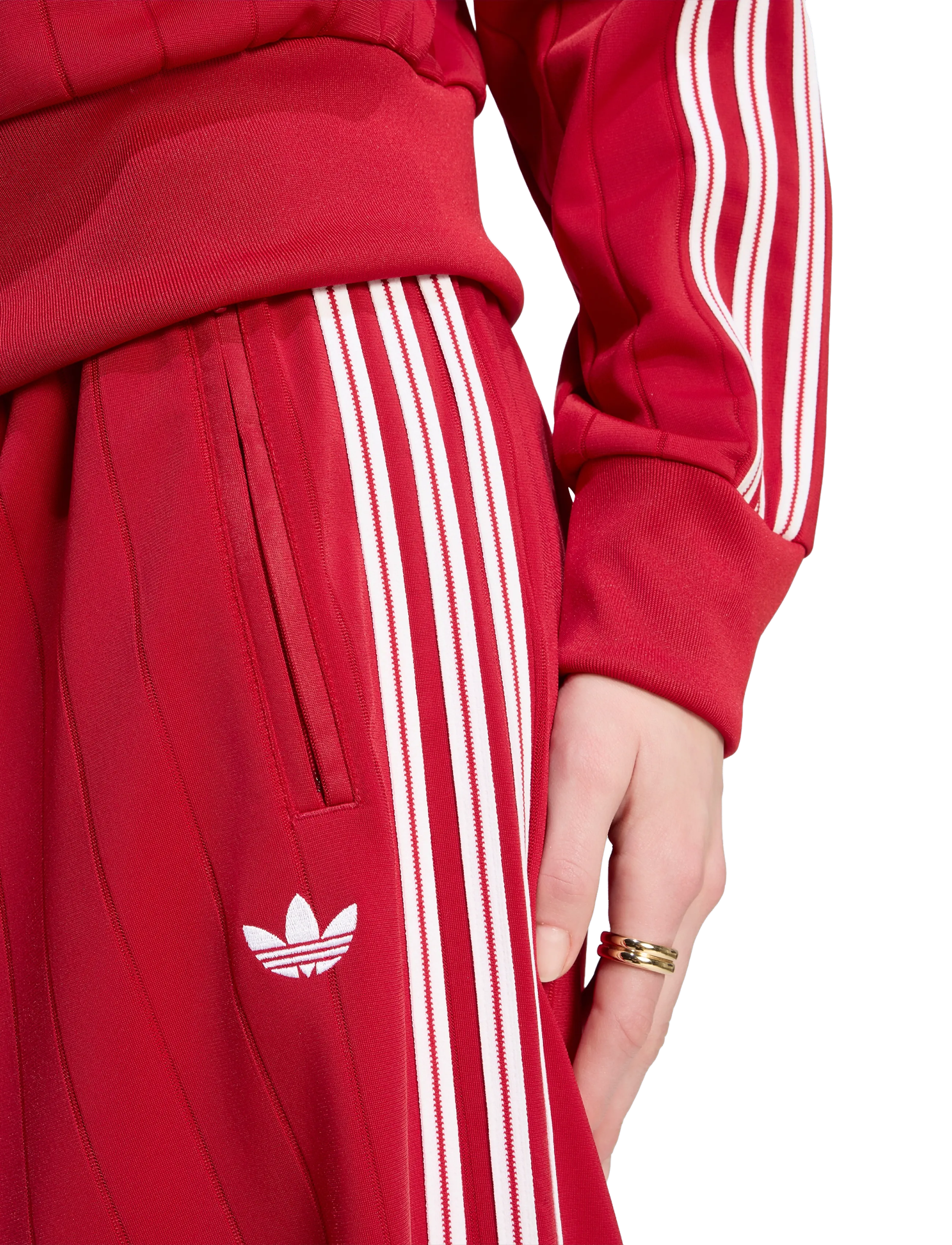 adidas Originals - Firebird LOOSE TP - träningsbyxor - tmvire/white/tmvire - 3