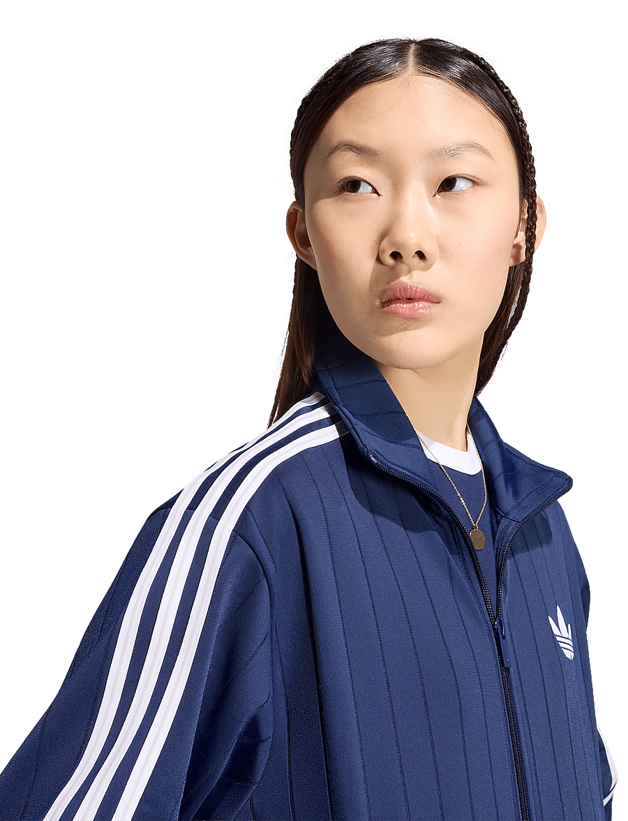 adidas Originals - Firebird LOOSE TT - träningsjackor - nindig/white/gretwo - 3