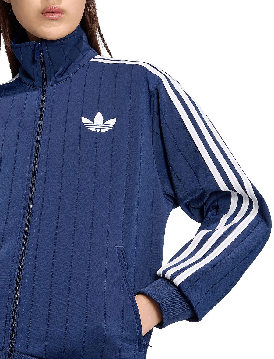 adidas Originals - Firebird LOOSE TT - träningsjackor - nindig/white/gretwo - 4
