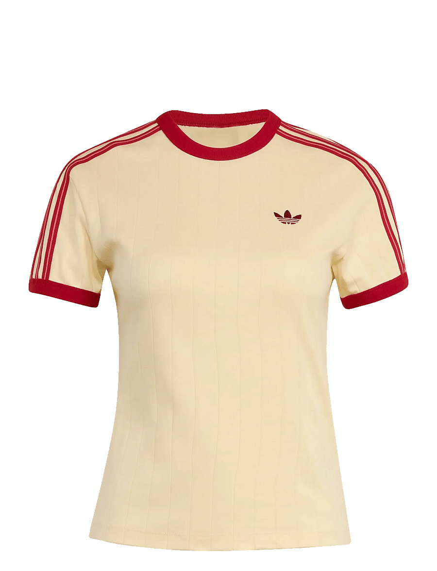 adidas Originals - PSTRIPE SS TEE - t-shirts - warvan/tmvire/prelsc - 1