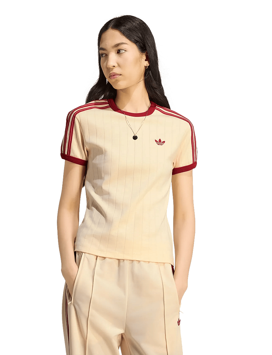 adidas Originals - PSTRIPE SS TEE - t-shirts - warvan/tmvire/prelsc - 2