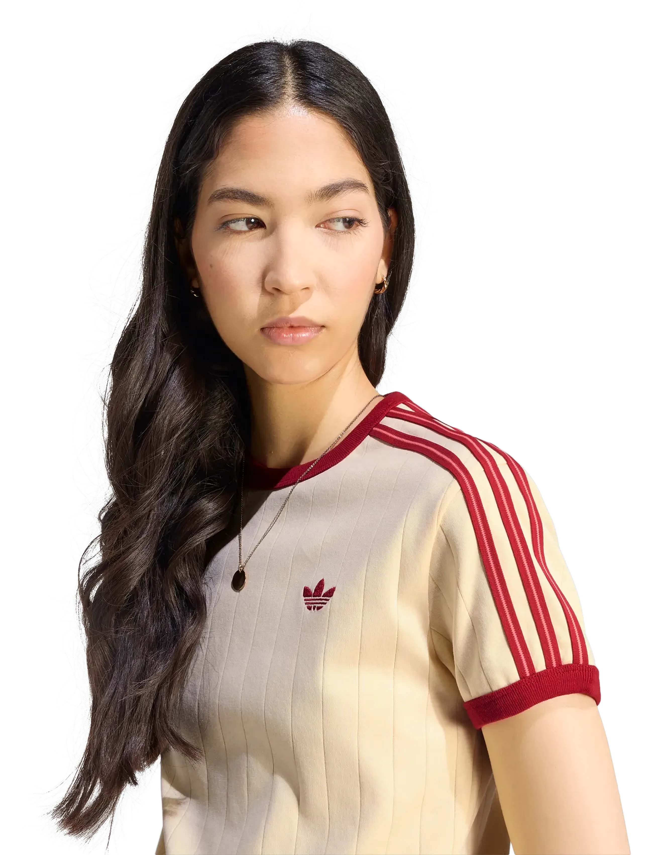 adidas Originals - PSTRIPE SS TEE - t-shirts - warvan/tmvire/prelsc - 3
