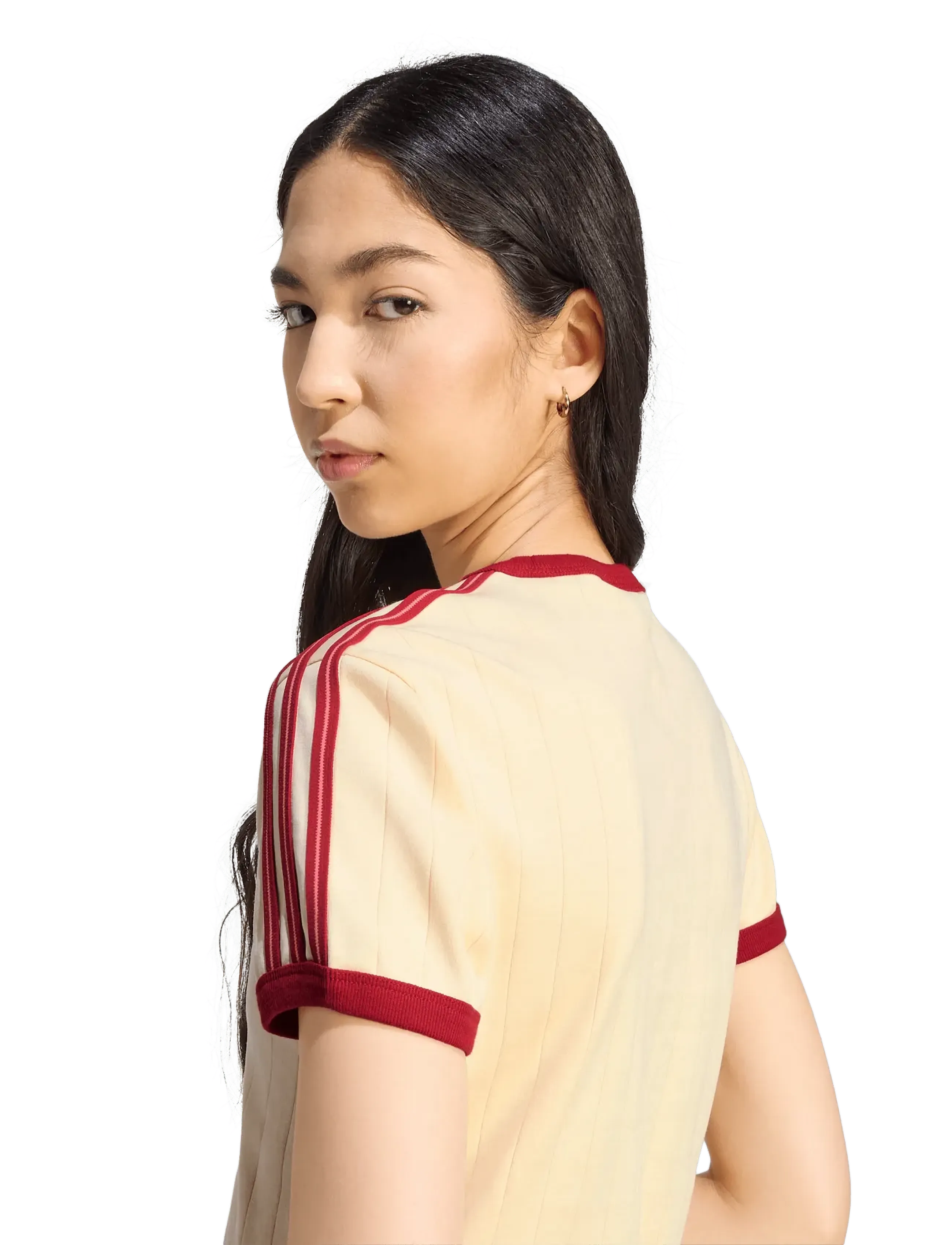 adidas Originals - PSTRIPE SS TEE - t-shirts - warvan/tmvire/prelsc - 4