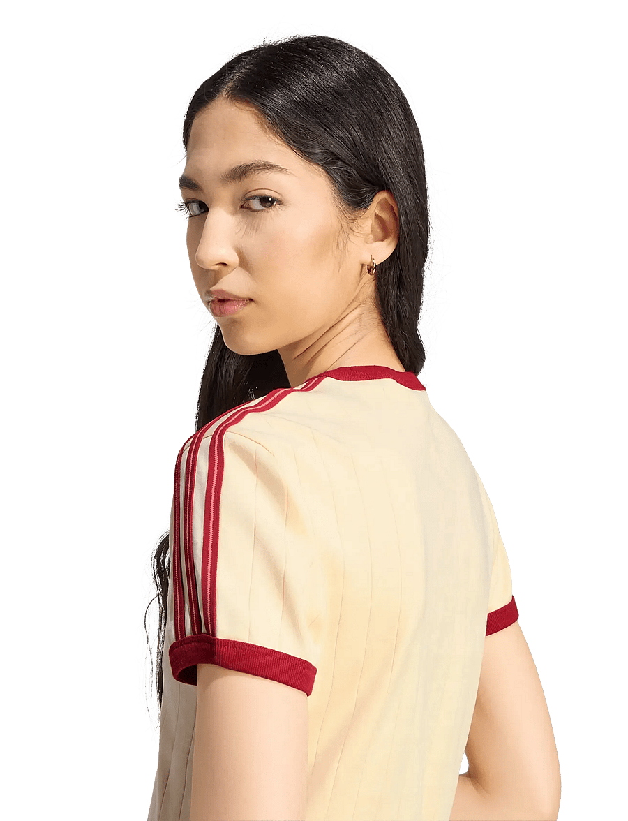 adidas Originals - PSTRIPE SS TEE - t-shirts - warvan/tmvire/prelsc - 4