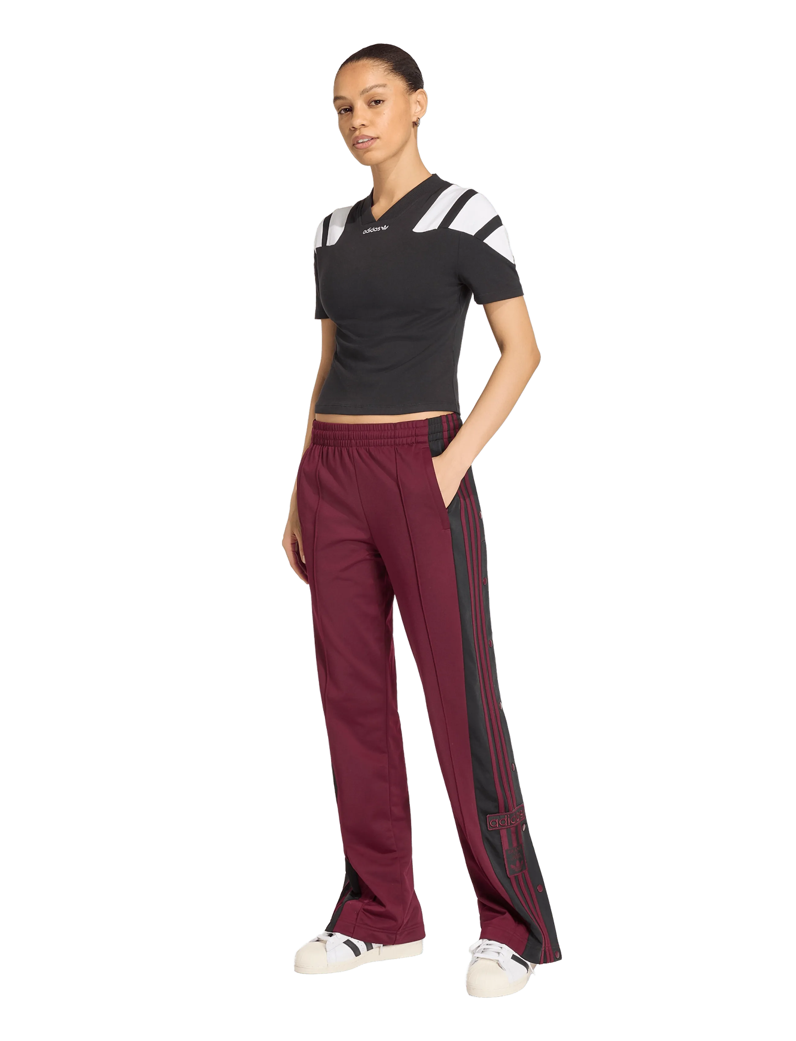 adidas Originals - ADIBREAK TP - casual - maroon/black/maroon - 0