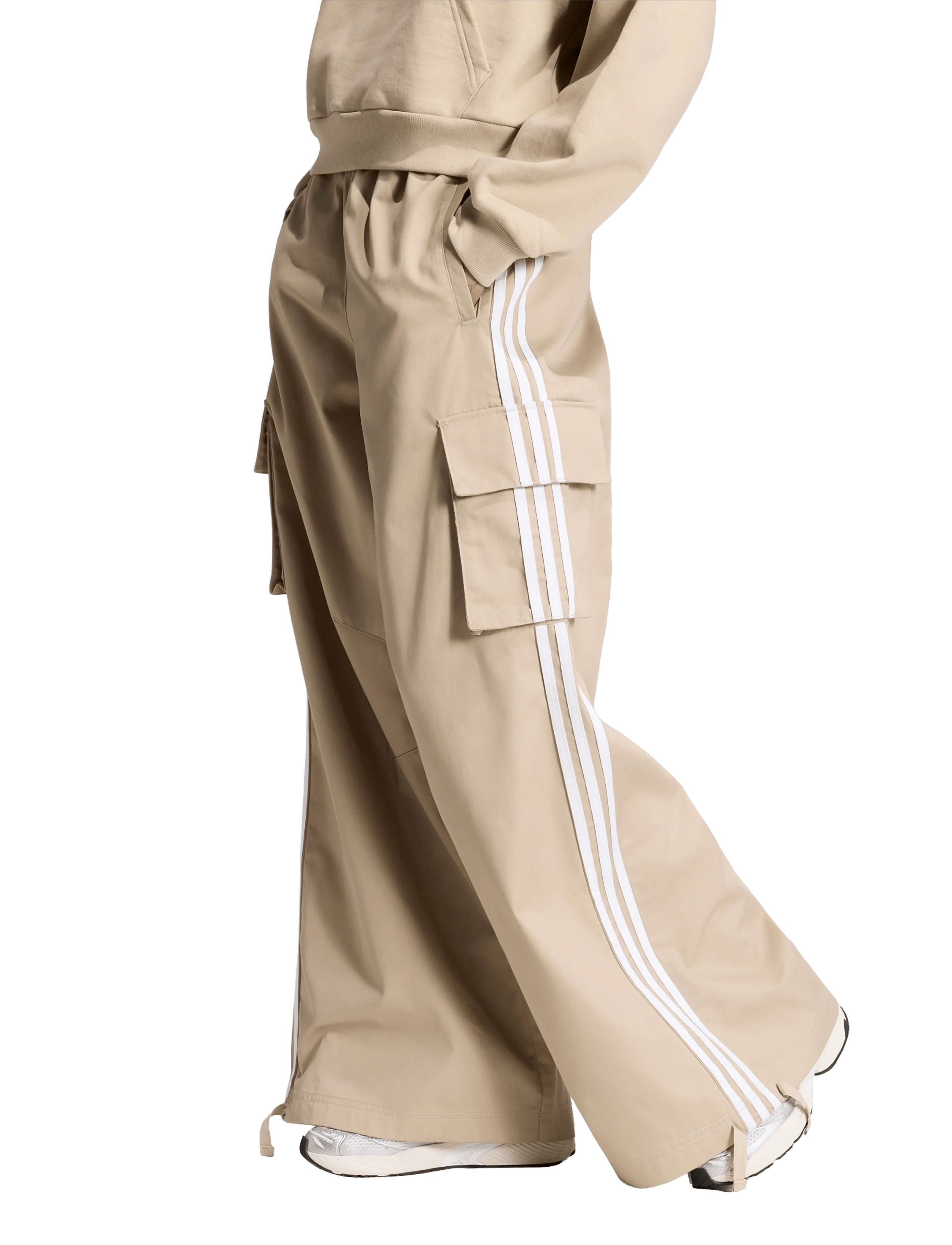 adidas Originals - TWL CARGO PANTS - vabaajapüksid - khathr/white - 2