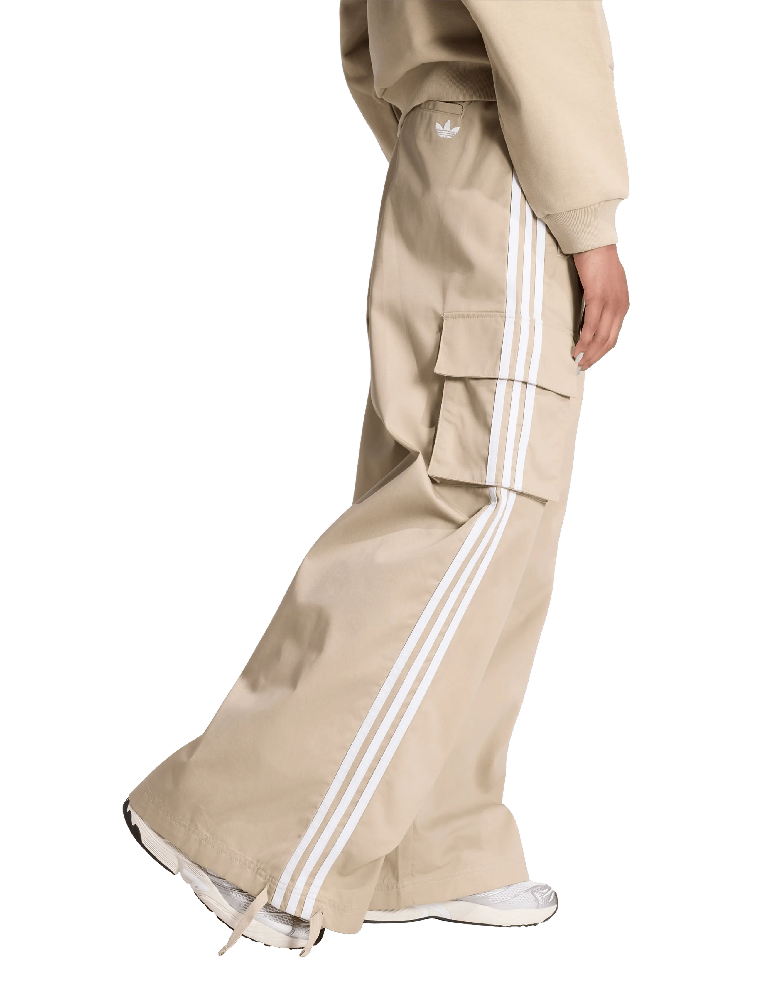 adidas Originals - TWL CARGO PANTS - vabaajapüksid - khathr/white - 3