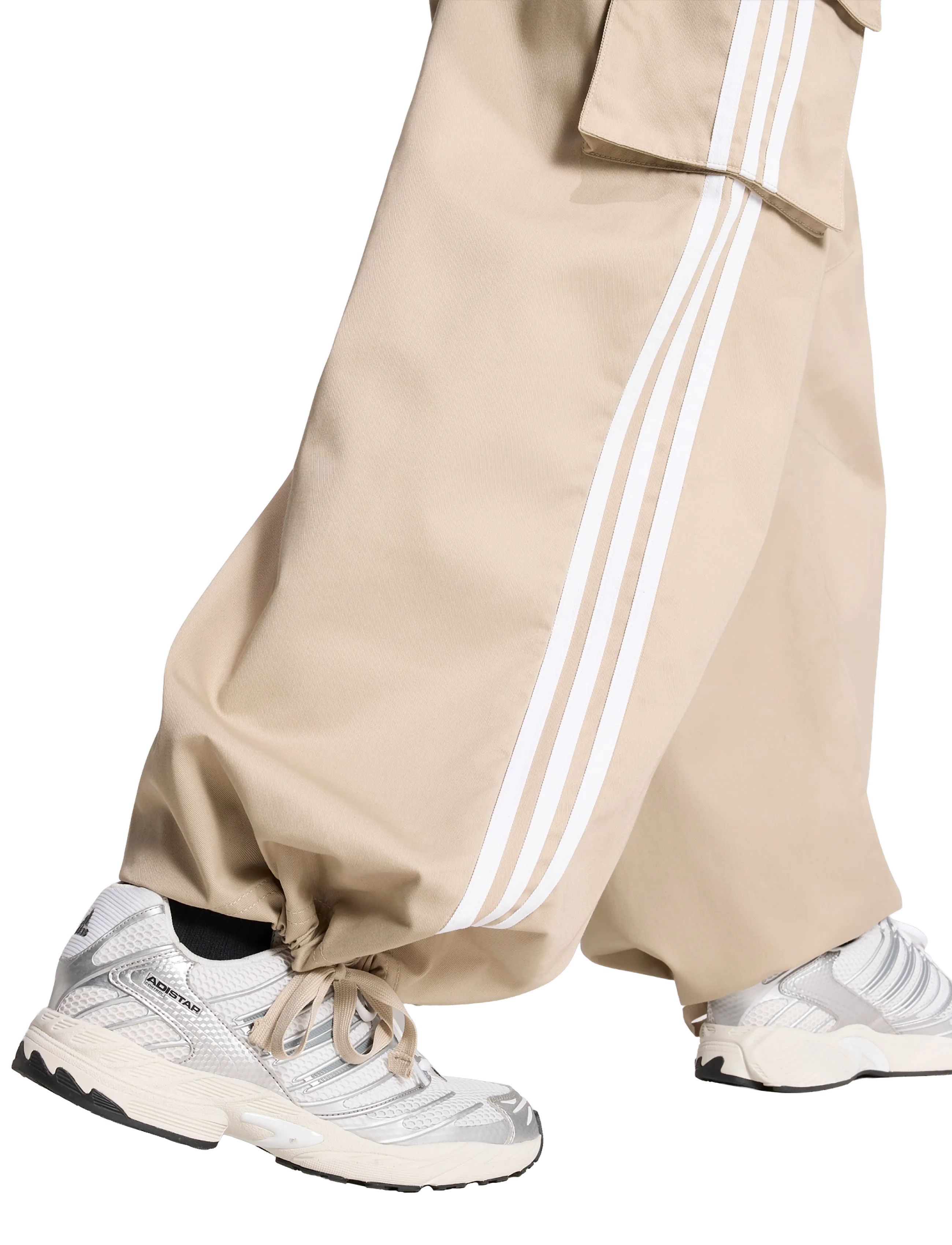 adidas Originals - TWL CARGO PANTS - vabaajapüksid - khathr/white - 4