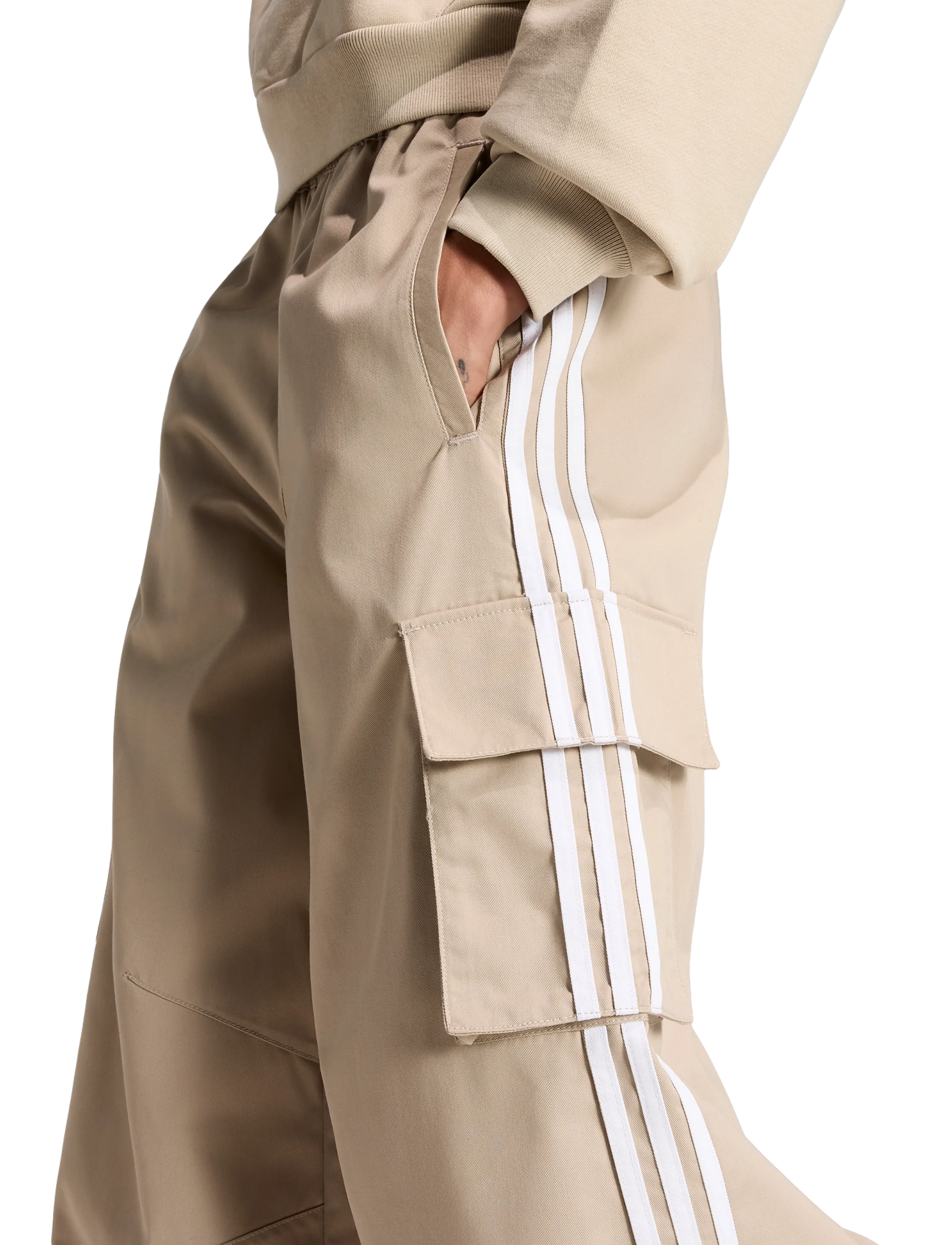 adidas Originals - TWL CARGO PANTS - vabaajapüksid - khathr/white - 5
