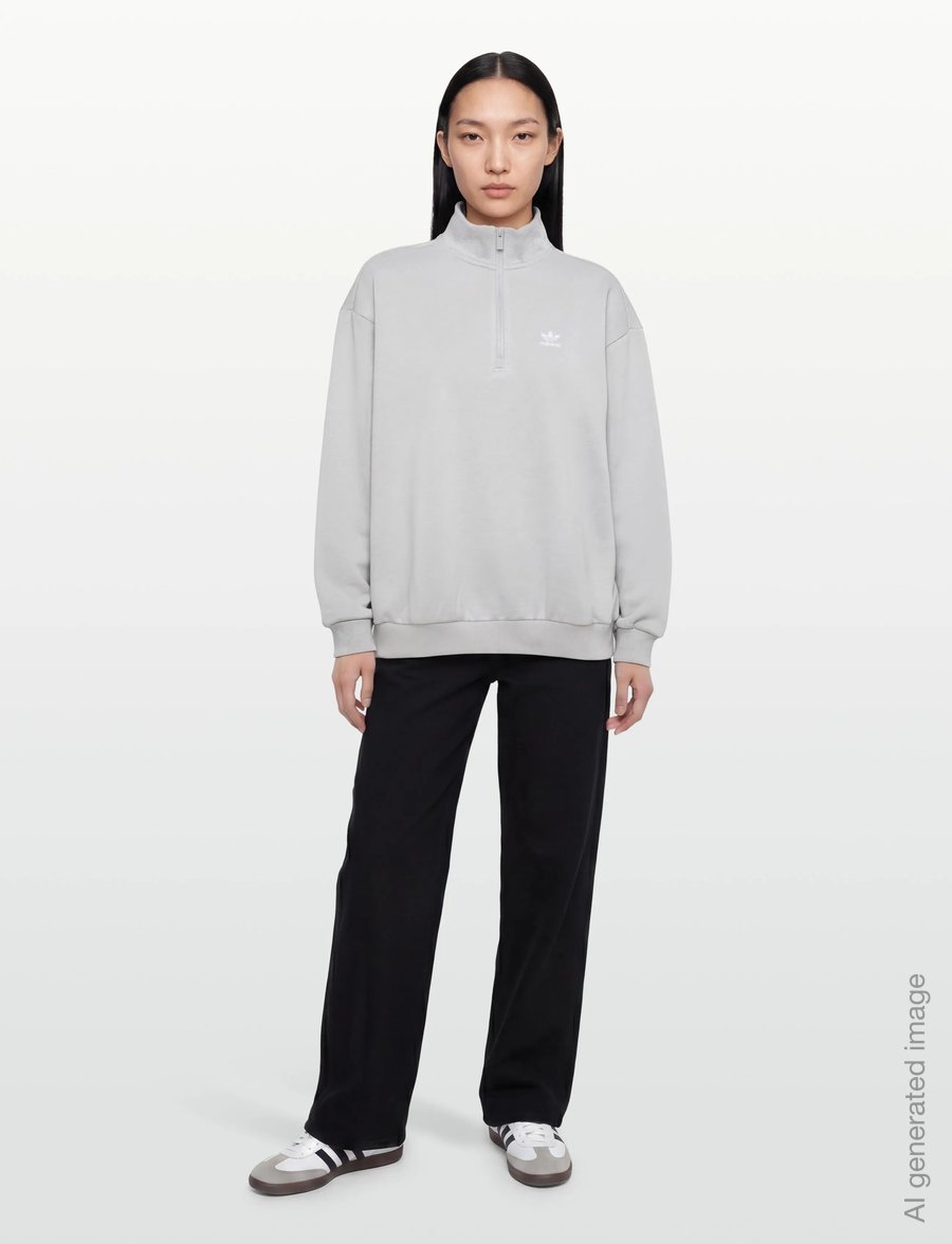 adidas Originals - ESS HZ SWEAT - dressipluusid ja pusad - gretwo - 0