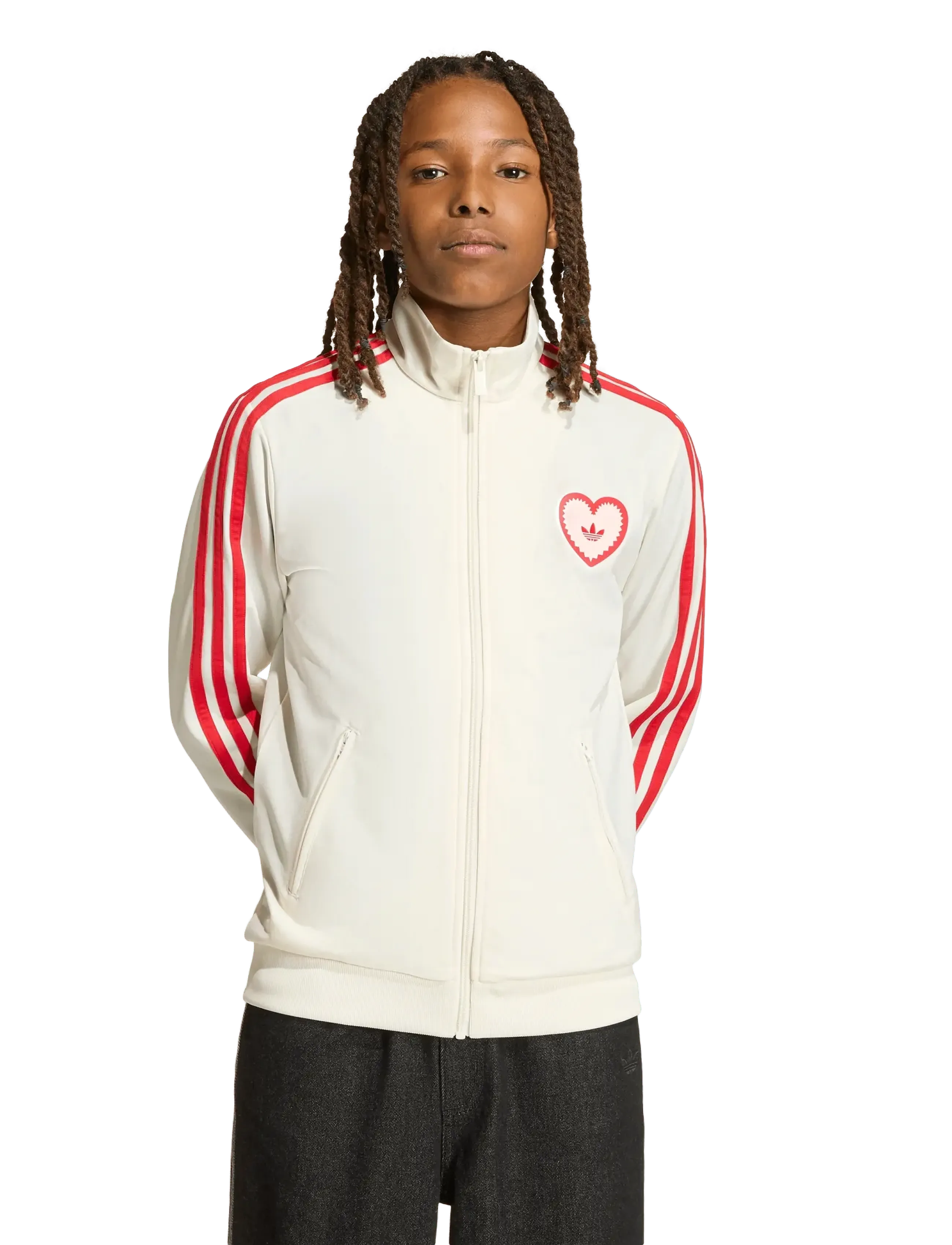 adidas Originals - FIREBIRD LO TT - sweatshirts - crewht/betsca - 4