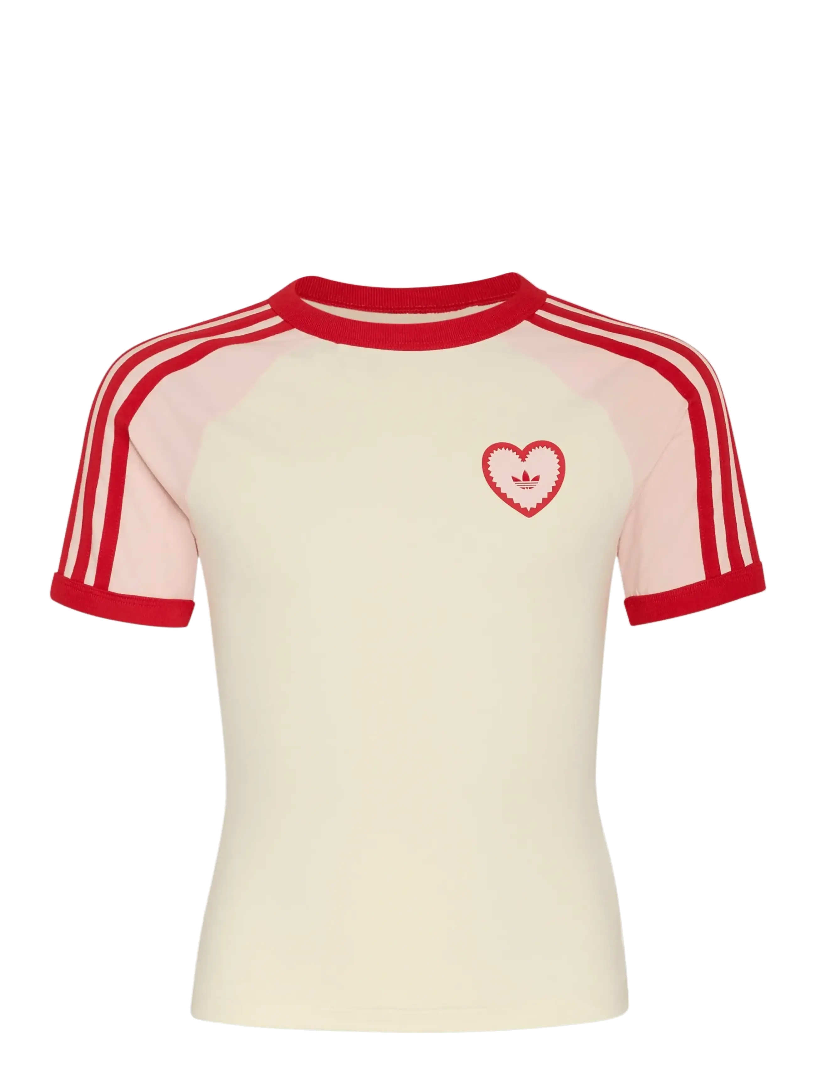 adidas Originals 3S SL TEE - Oberteile & T-Shirts - CREWHT / cream