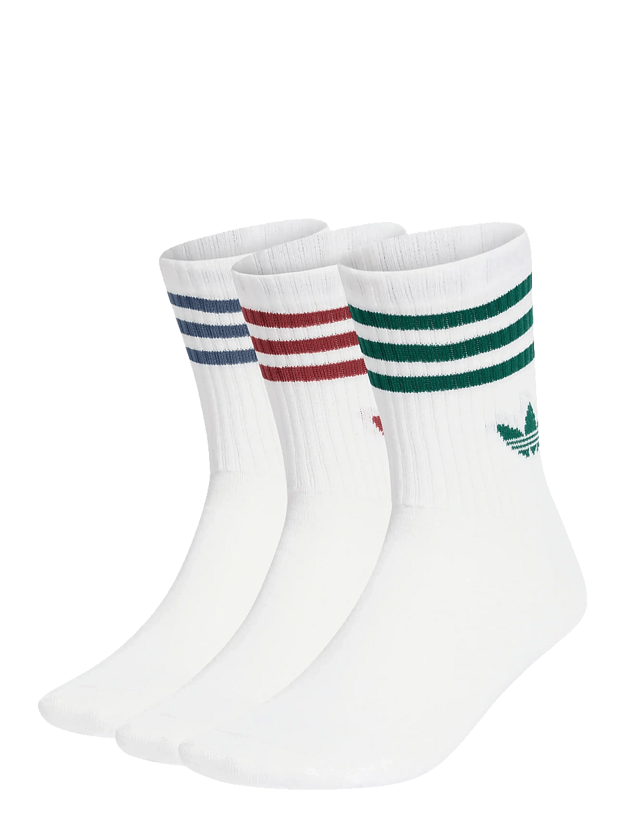 adidas Originals - 3S CREW S 3P - strümpfe - white/prerub/prloin/c - 0