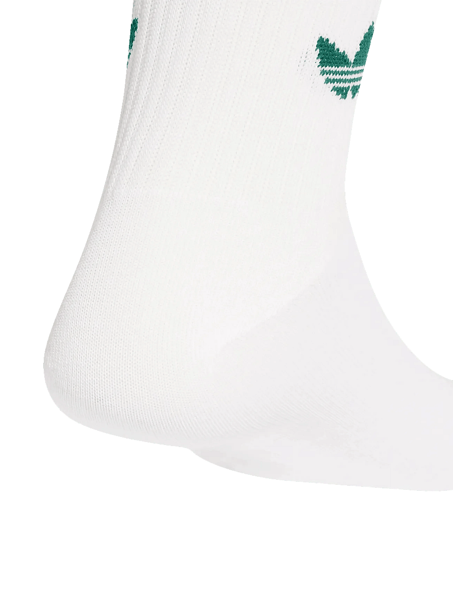 adidas Originals - 3S CREW S 3P - strümpfe - white/prerub/prloin/c - 3
