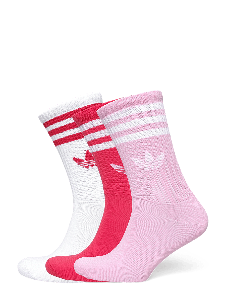 adidas Originals - 3S CREW S 3P - strümpfe - trupnk/actpnk/white - 1