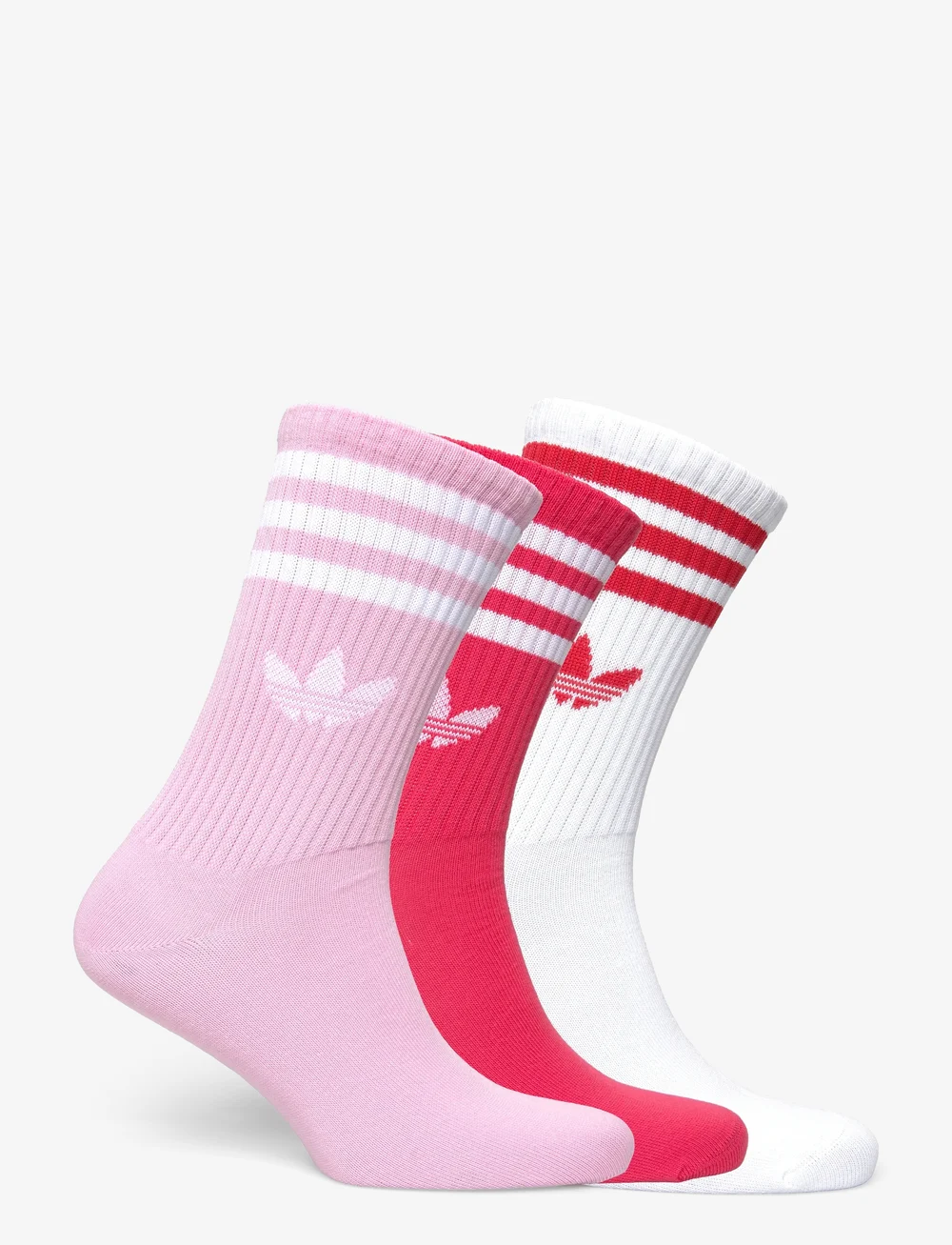 adidas Originals - 3S CREW S 3P - träningsstrumpor - trupnk/actpnk/white - 1