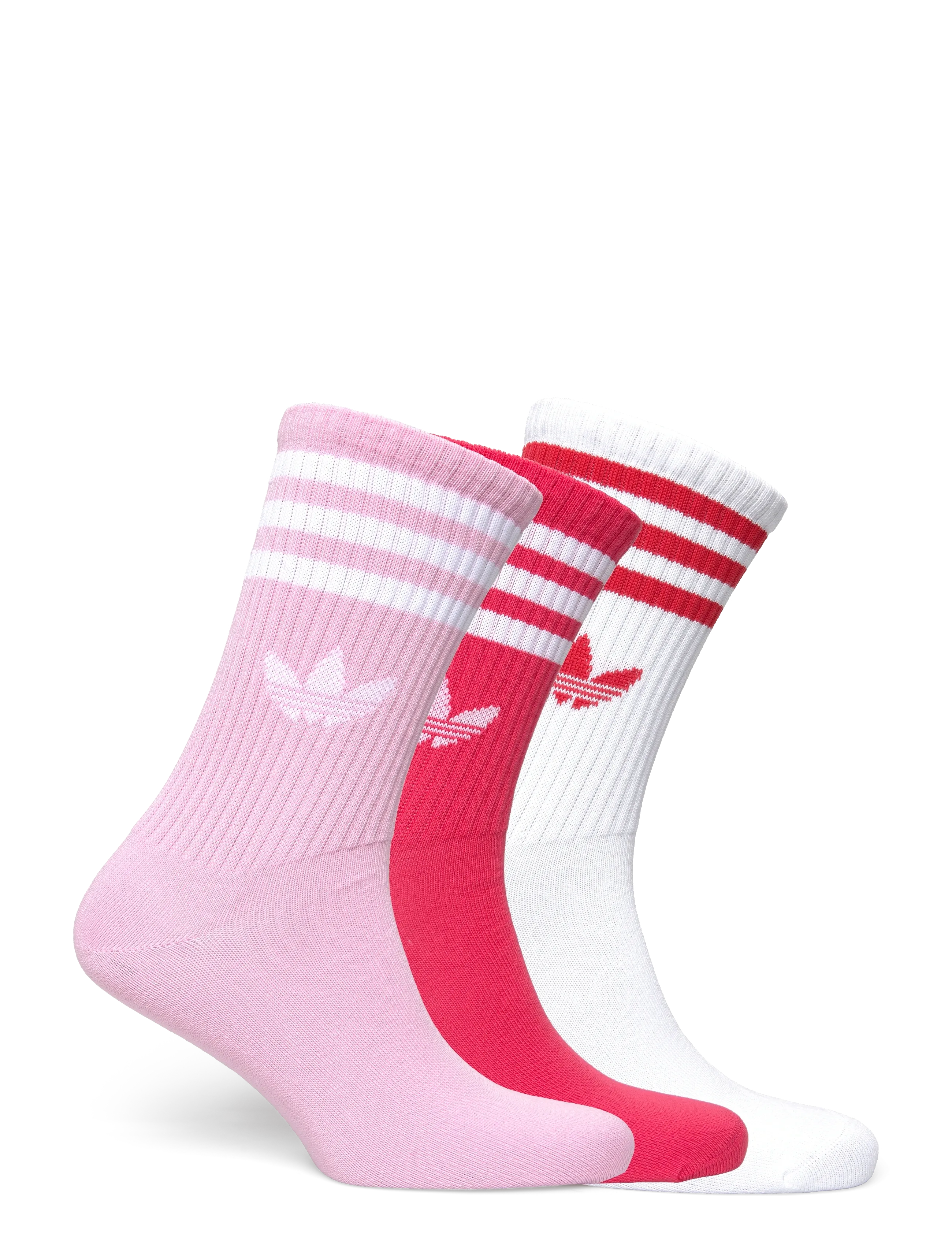 adidas Originals - 3S CREW S 3P - strümpfe - trupnk/actpnk/white - 3