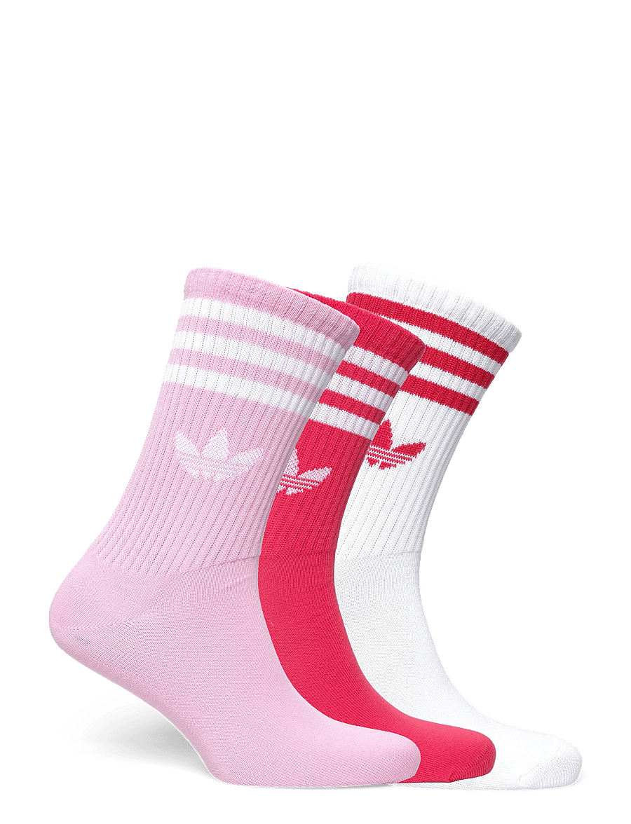 adidas Originals - 3S CREW S 3P - strümpfe - trupnk/actpnk/white - 3