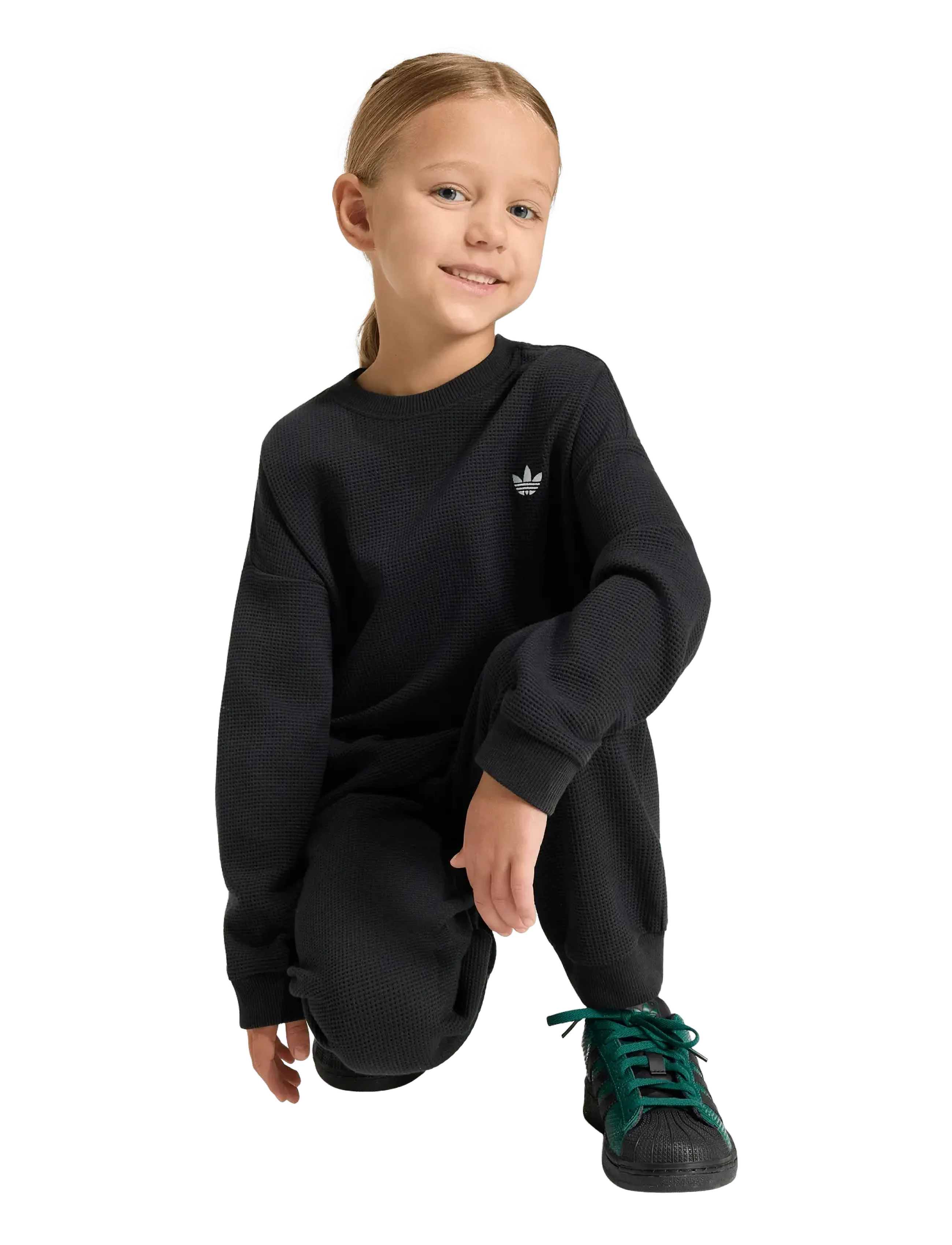 adidas Originals Jogger Set, Børn, Joggersæt, Sort, Str: 128