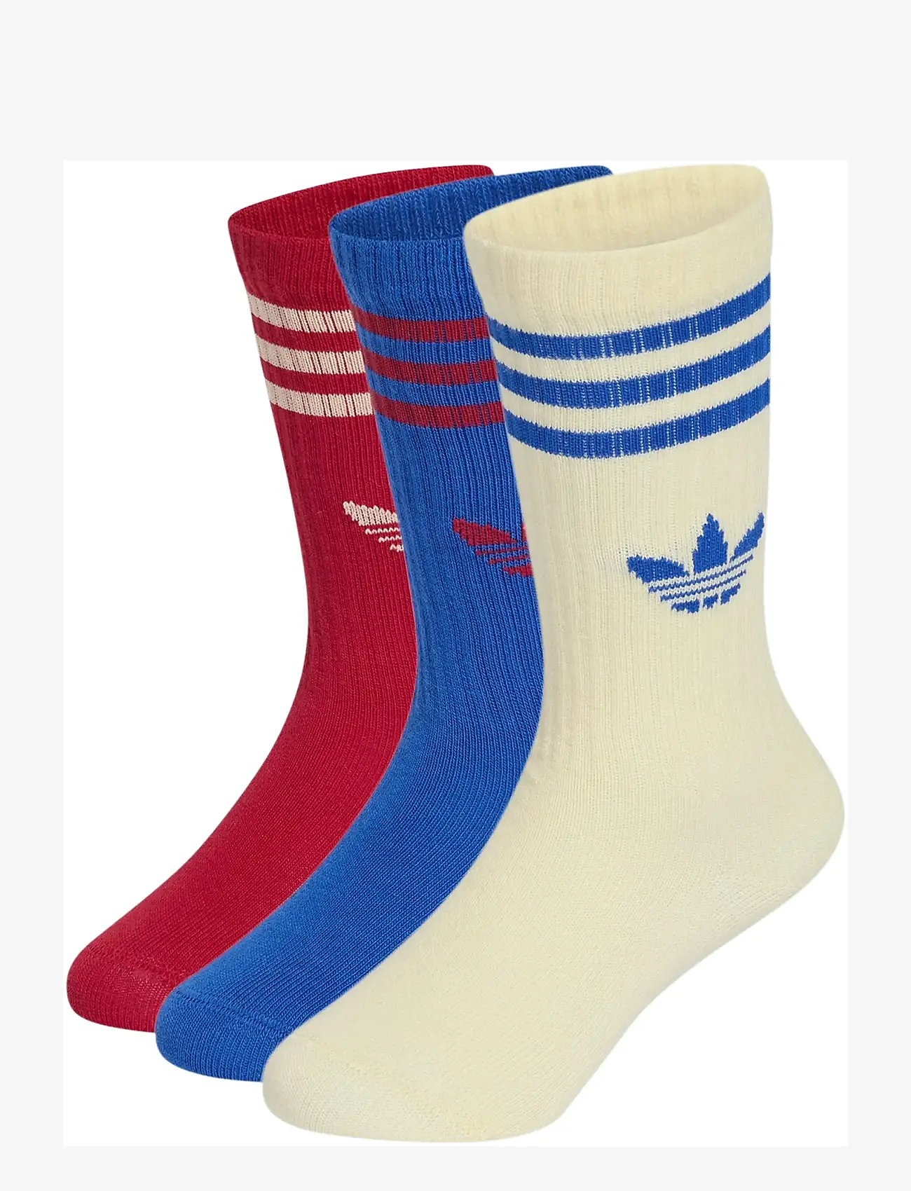 adidas Originals - CREW SOCK 3P - sokid - tmvire/boblue/warvan - 0